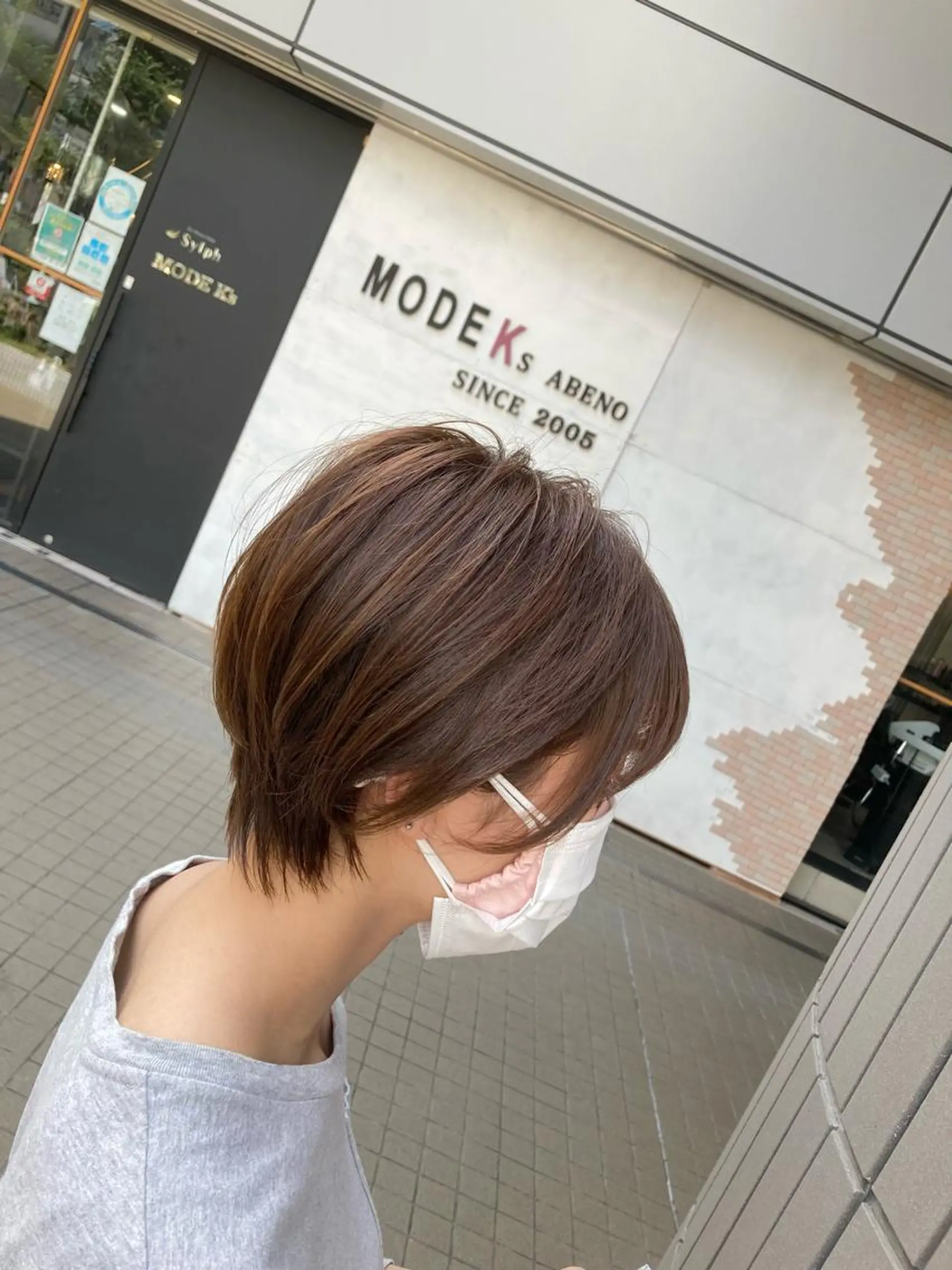 ショート カラー ショートヘア カット トリートメント SHAFT Ieiriのヘアスタイル