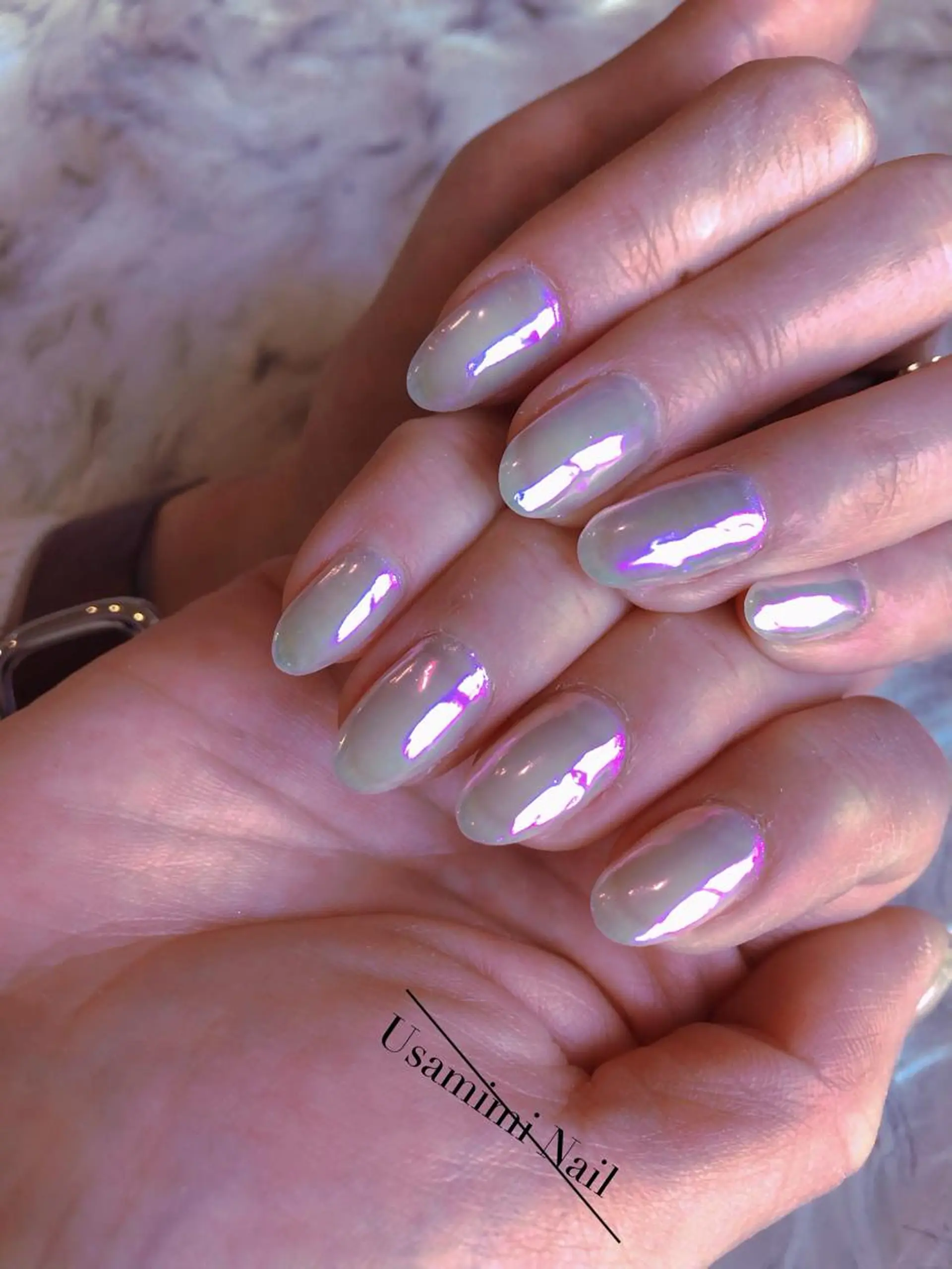 ミディアム ネイル USAMiMi 🐰💕のネイルデザイン