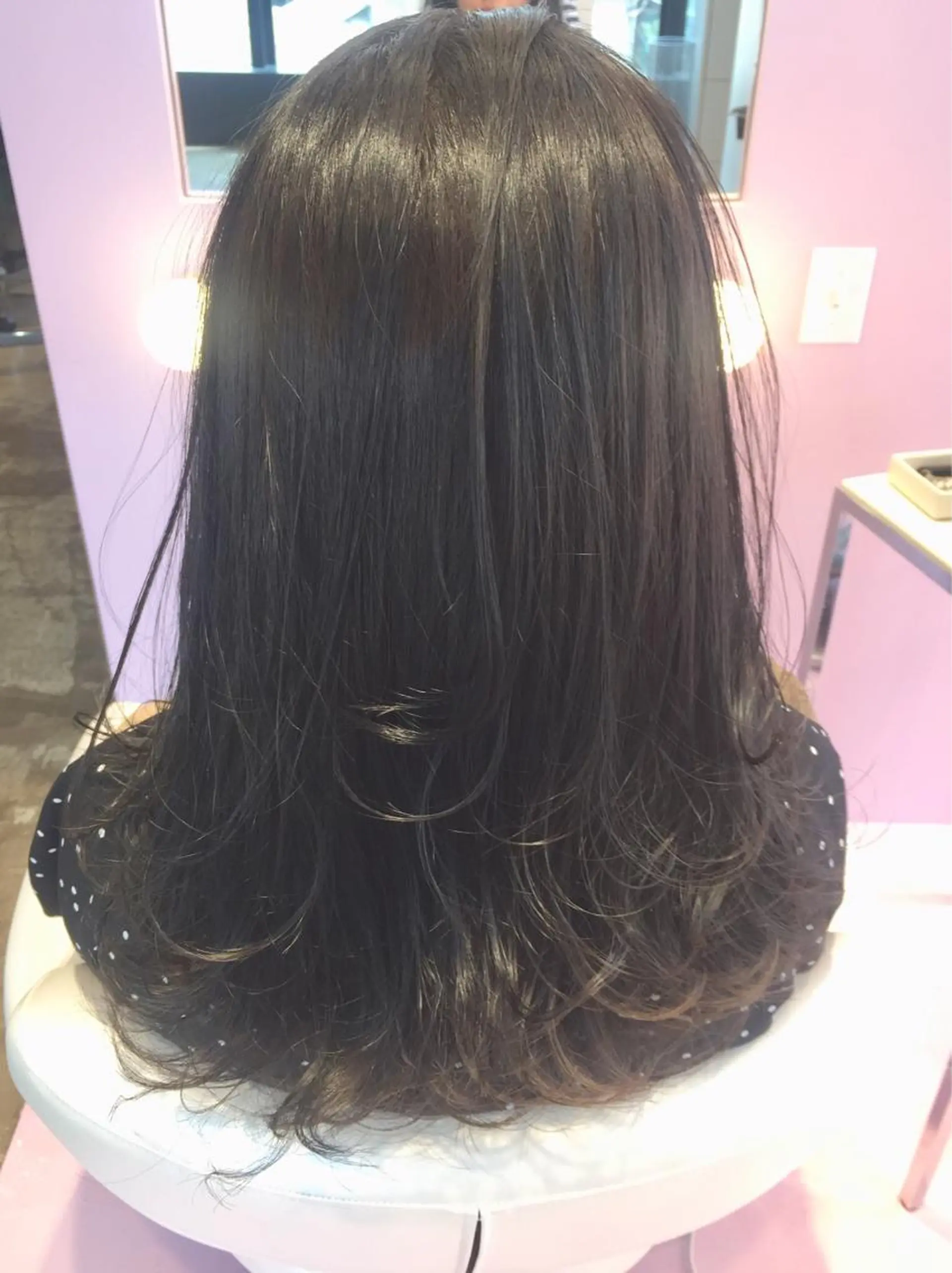 ミディアム アッシュ カット ヘアカラー トリートメント 所渉/韓国レイヤー /ウルフカットのヘアスタイル