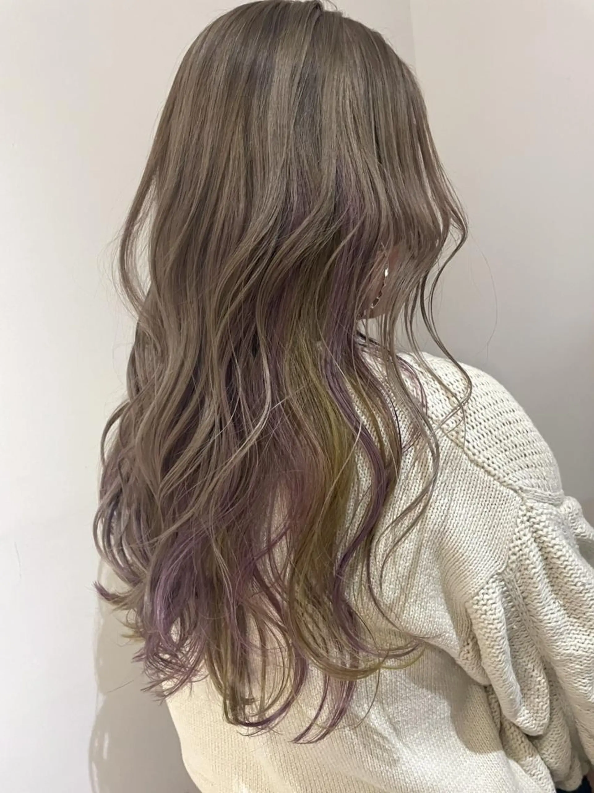 ロング カラー カット ヘアカラー トリートメント 寺山 靖晃のヘアスタイル