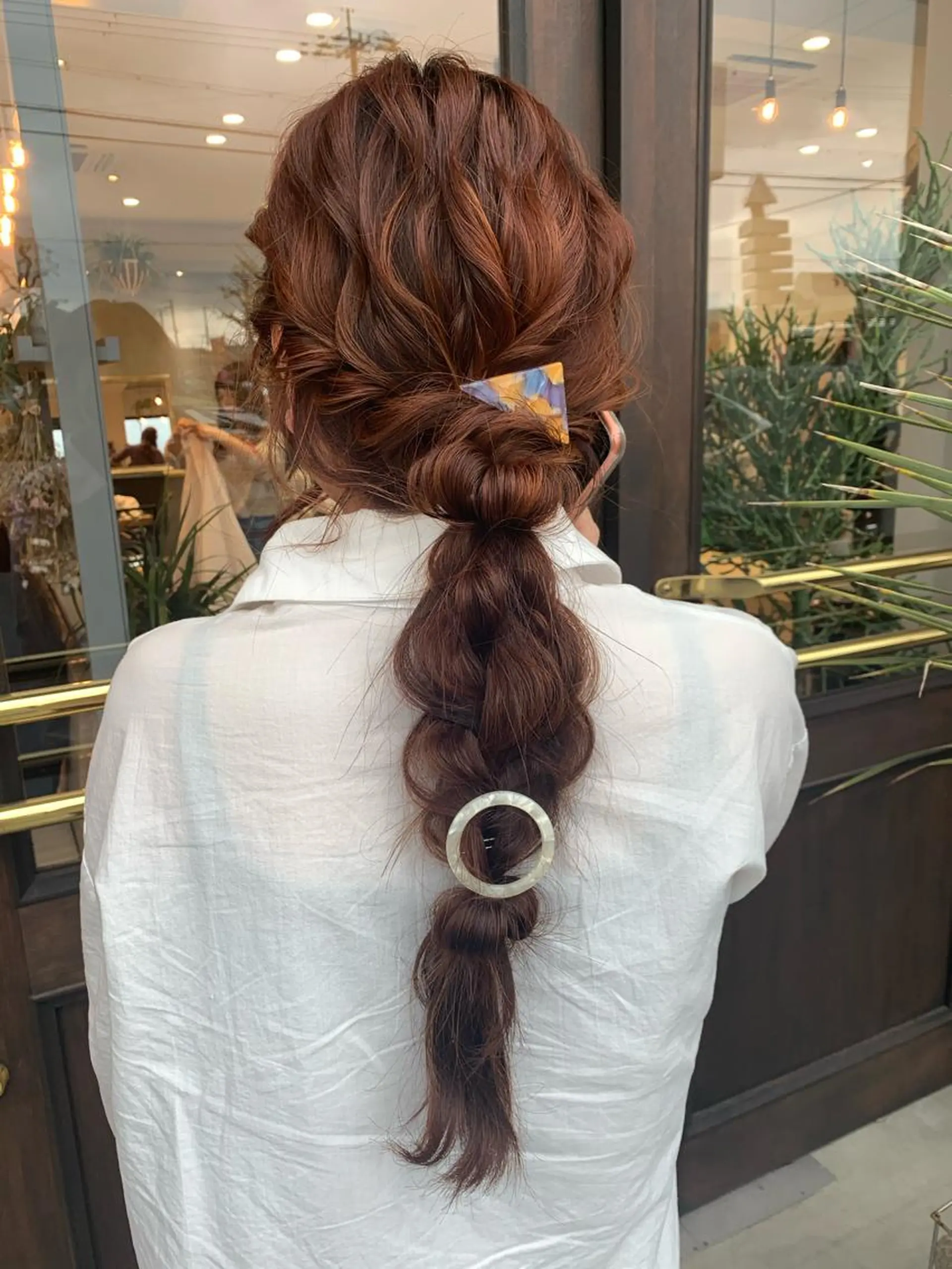 ロング ヘアアレンジ 吉原 由菜のヘアスタイル