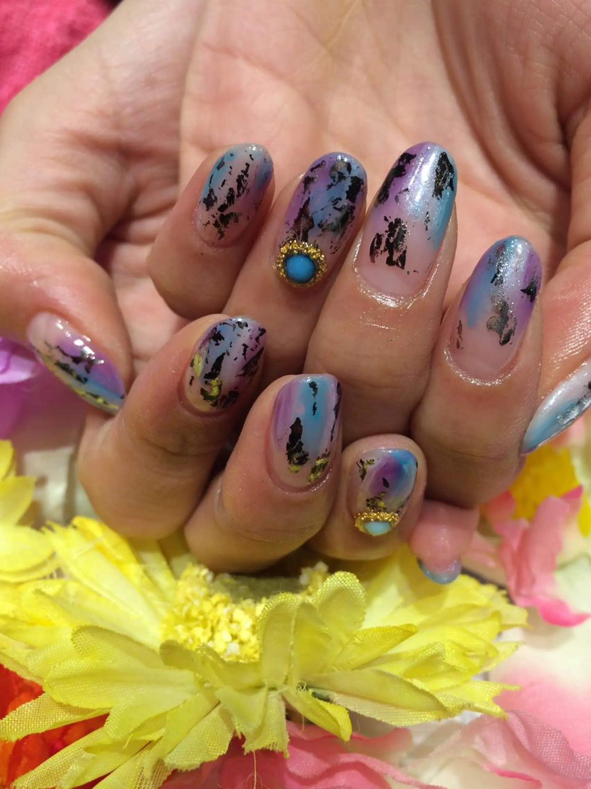 ネイル ミラーネイル nailsalon colon所属・nailartist lisaのネイルデザイン