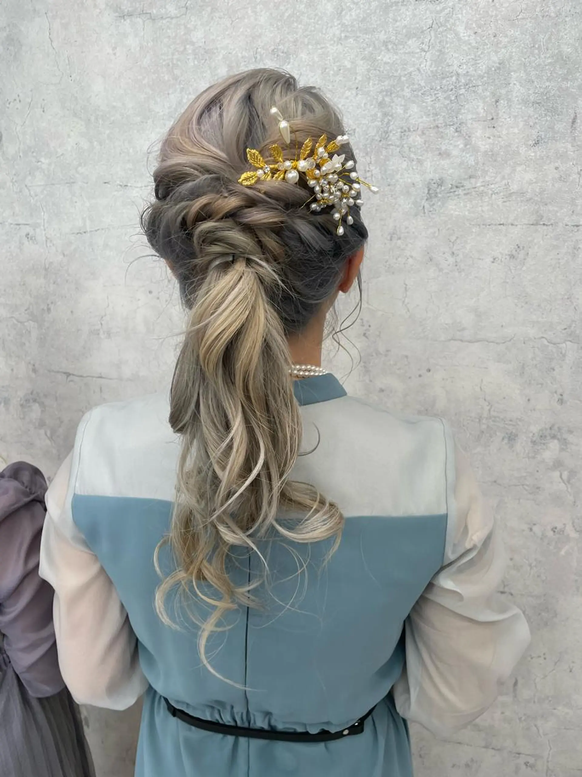 ロング カラー ヘアアレンジ ヘアセット 似合わせ🌿‬髪質 改善🧸RYUGOのヘアスタイル