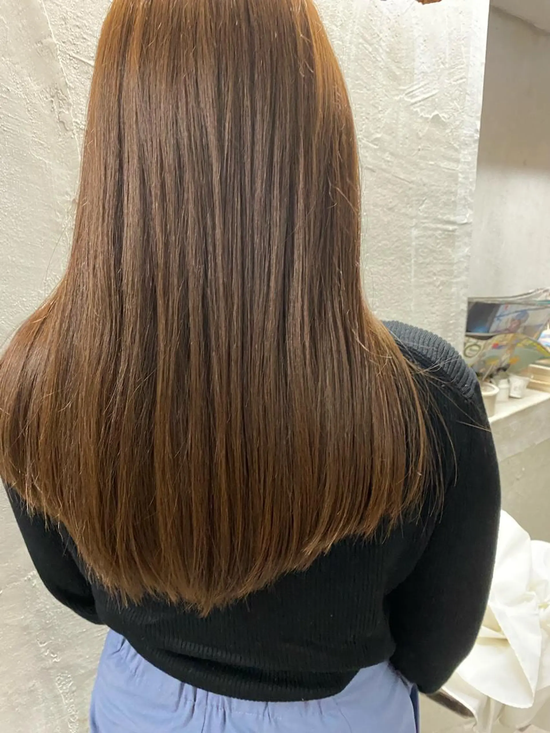 セミロング お任せヘア☘️☘️ 及川渚のヘアスタイル