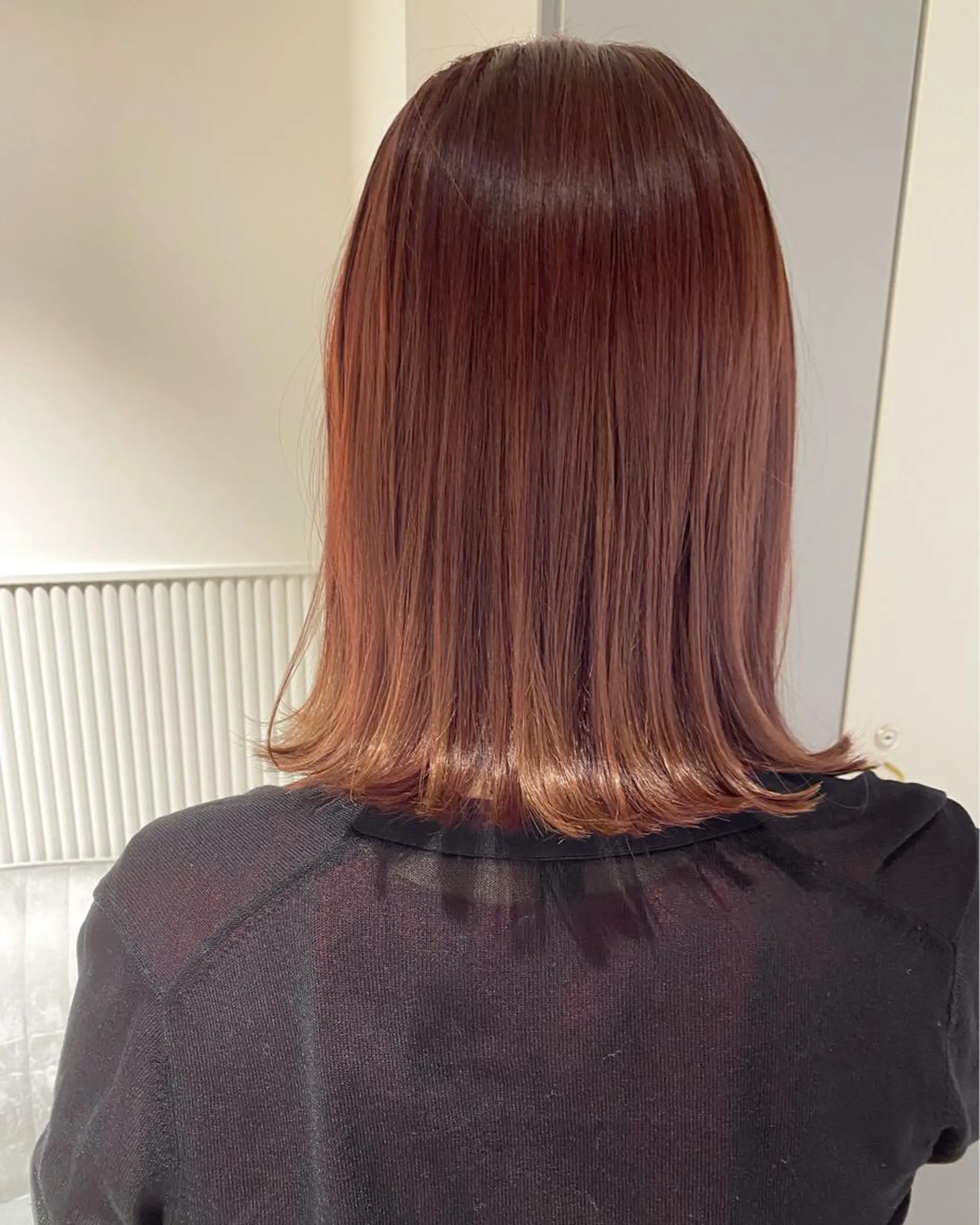 ミディアム カット ヘアカラー トリートメント LOVESTOIKE 堂本のヘアスタイル