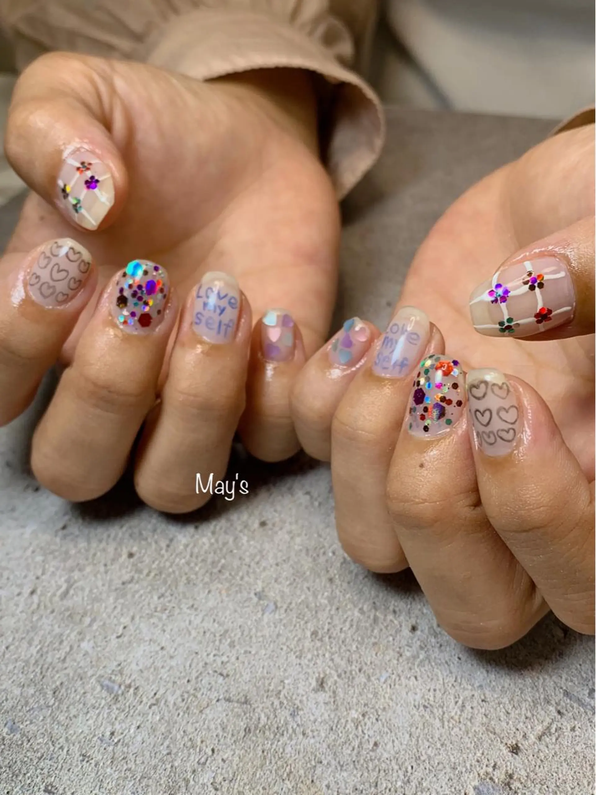 ネイル 持ち込み nail salon May'sのネイルデザイン