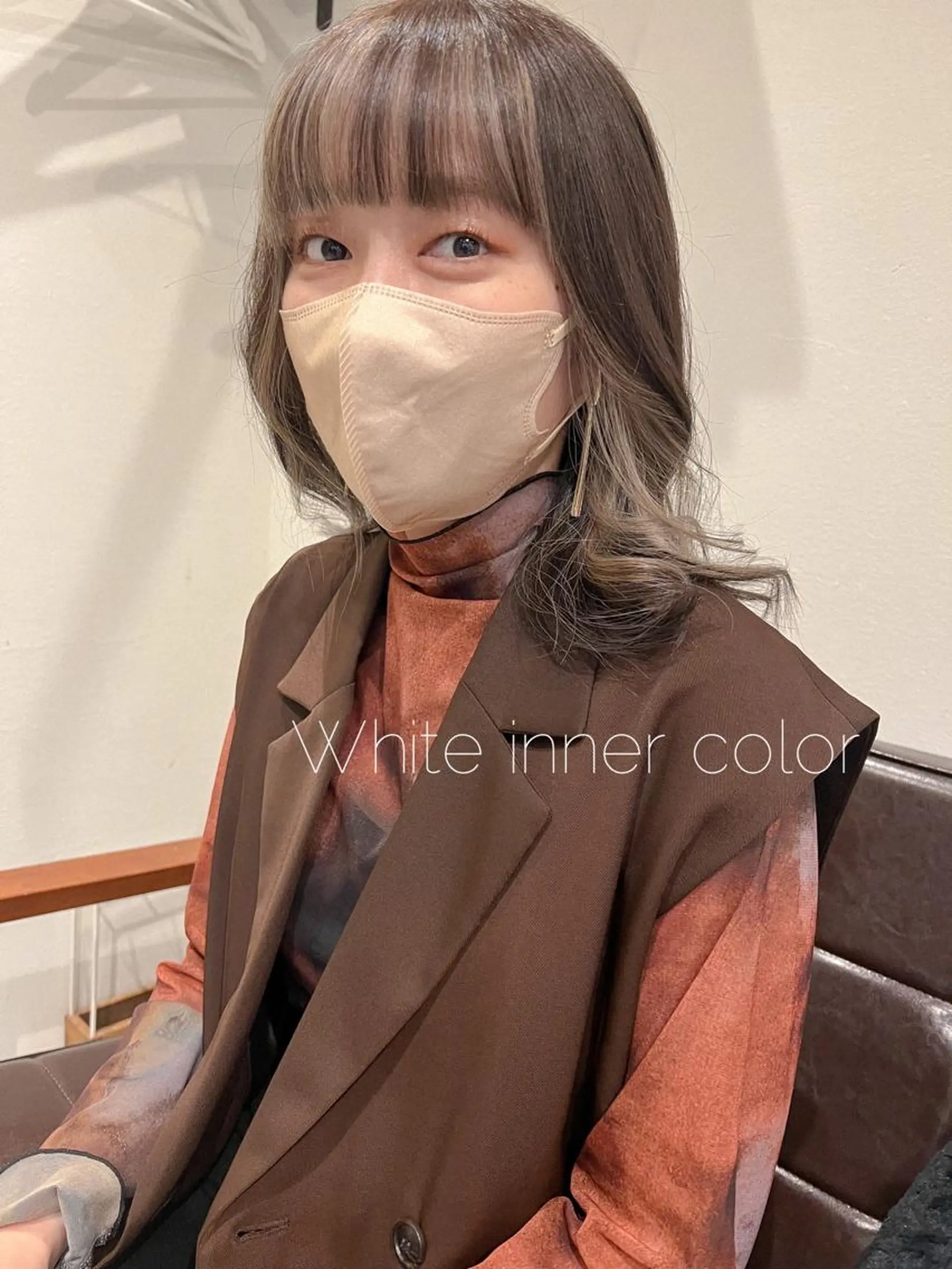 ミディアム カラー ブリーチ カラーパティシエ facce🌼ikoのヘアスタイル