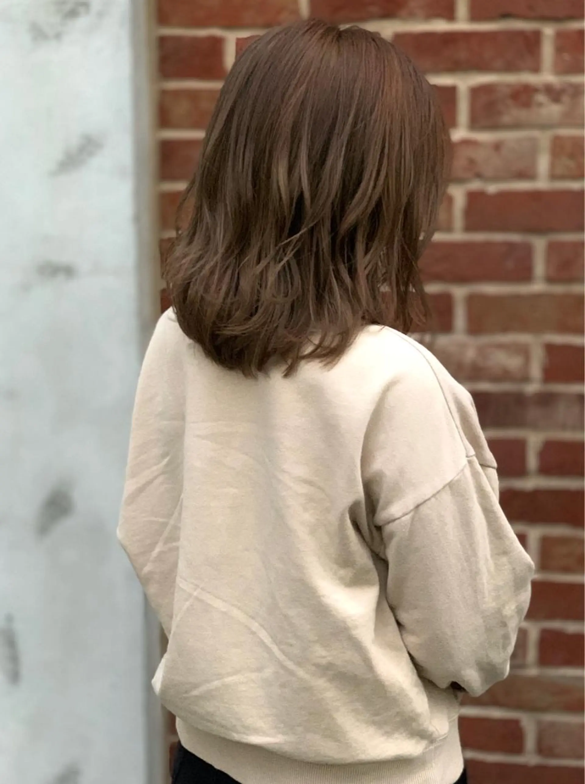 ミディアム カラー ブリーチ 心斎橋/縮毛矯正/ 髪質改善　吉見勇亮のヘアスタイル