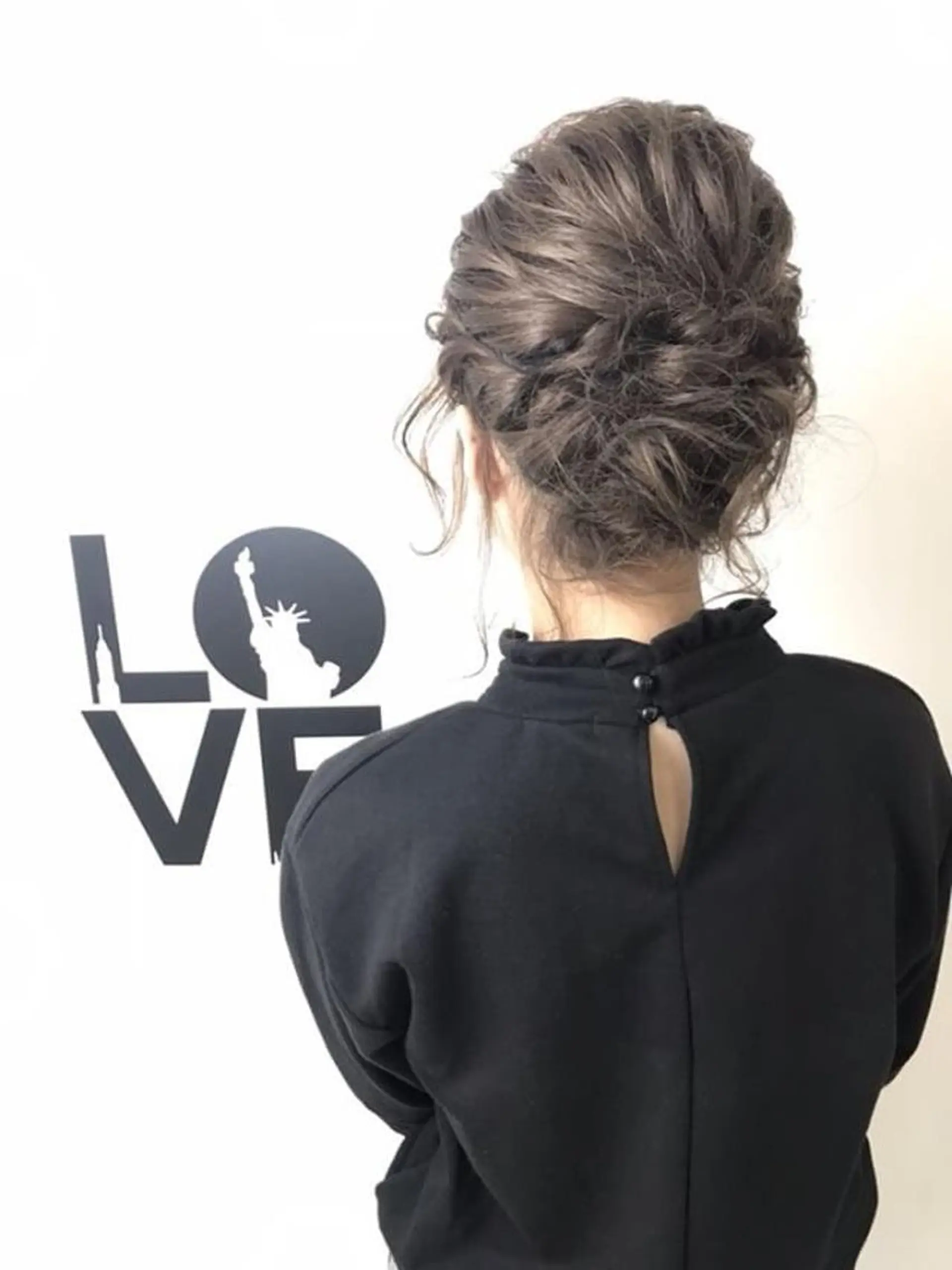 カラー ボブ ヘアセット ✂️小顔カット✂️ 山本有紀のヘアスタイル