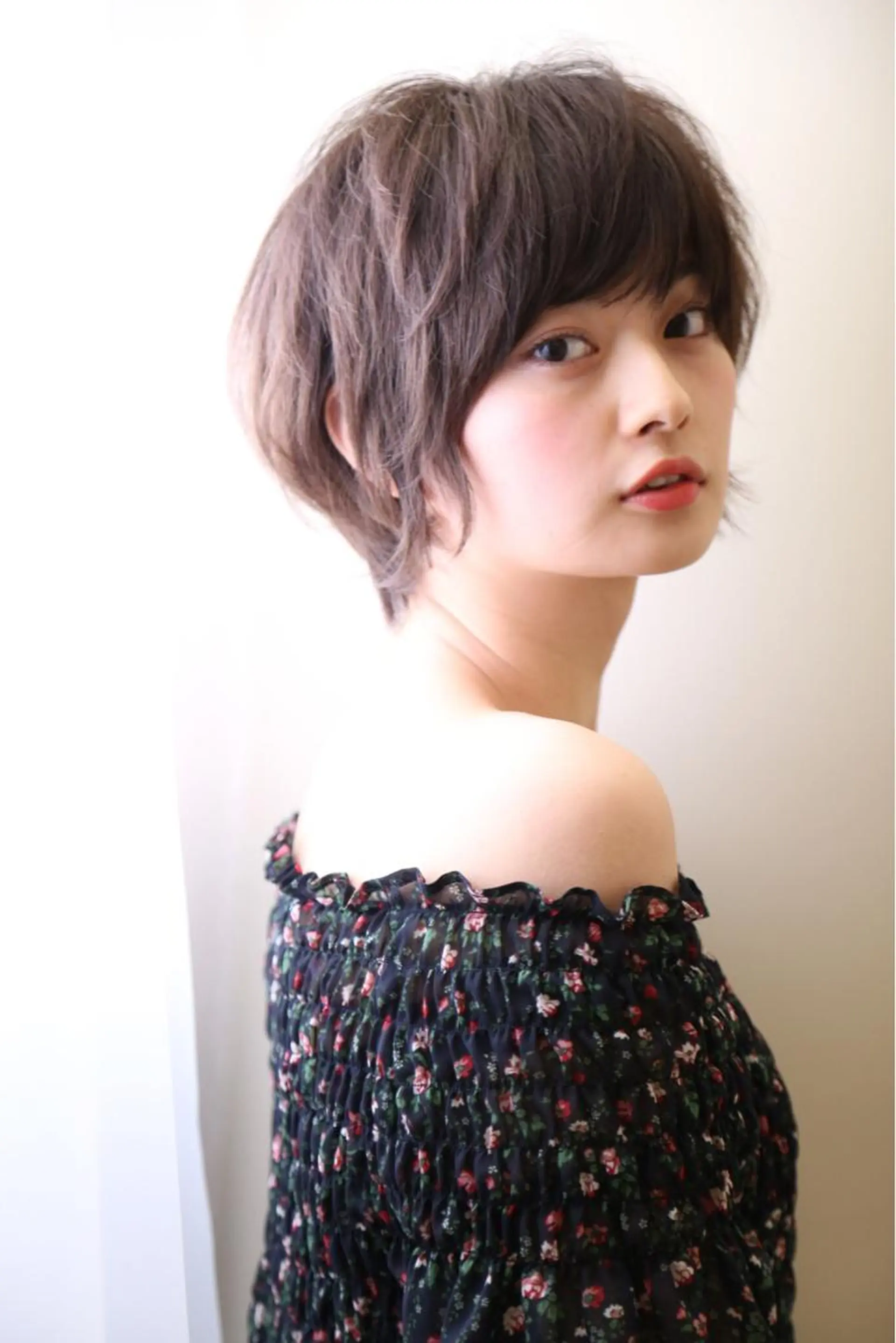 ショート カラー キッズ 野崎 ひかりのヘアスタイル