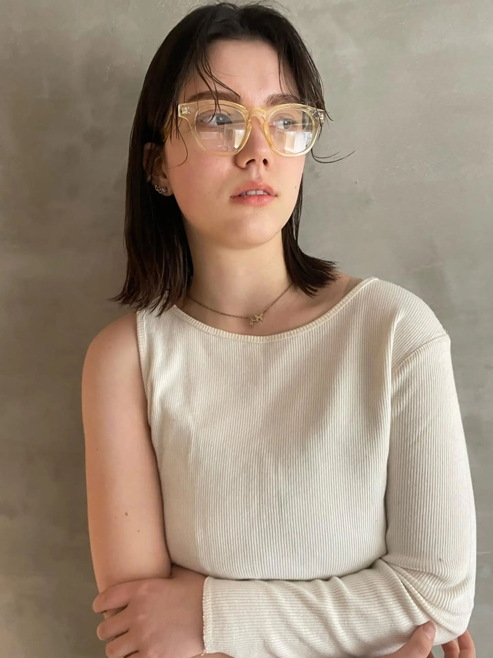 ミディアム カラー 大人girly🛋️ 🤍yukakoのヘアスタイル