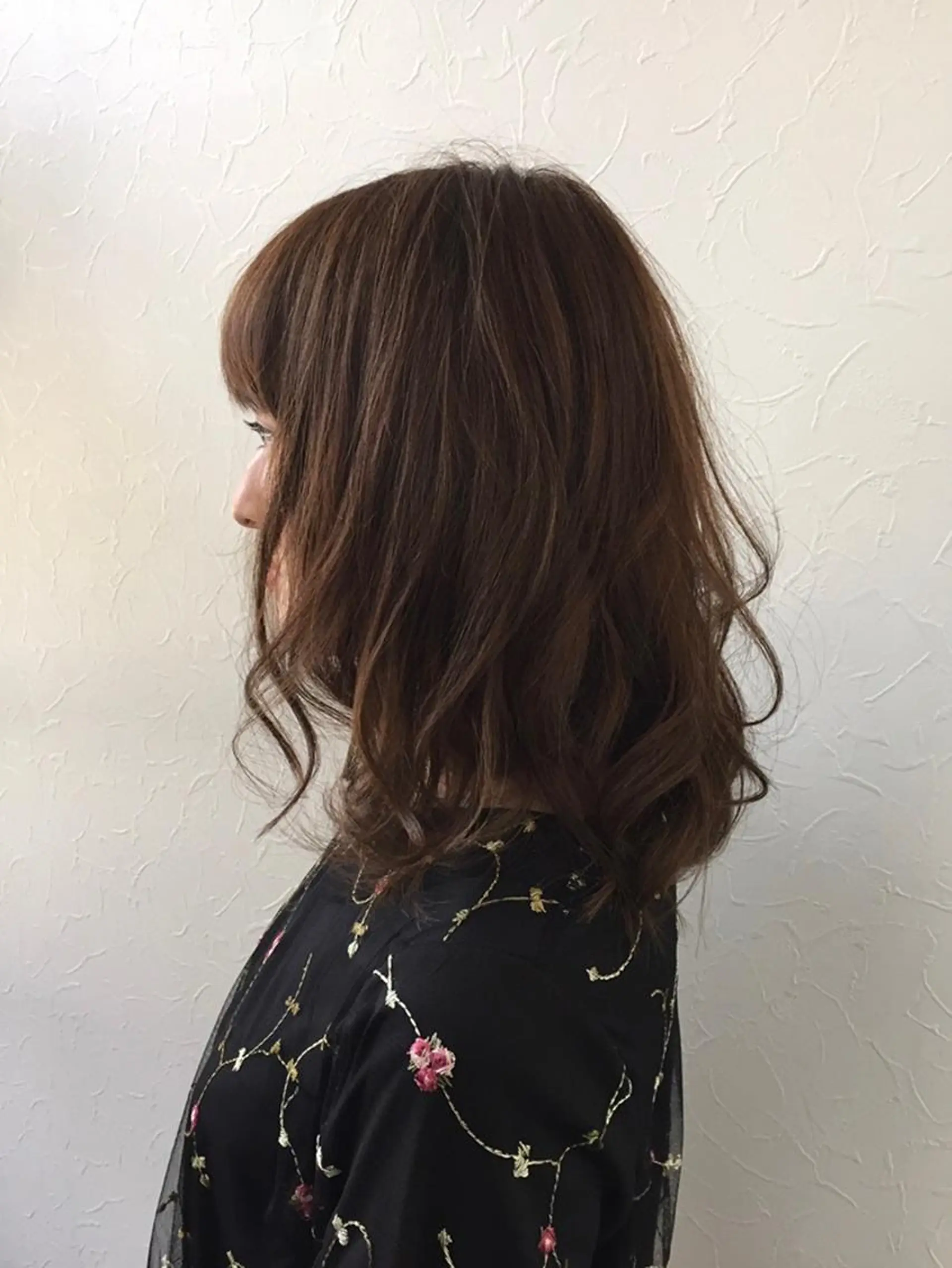セミロング 松浦 圭希のヘアスタイル