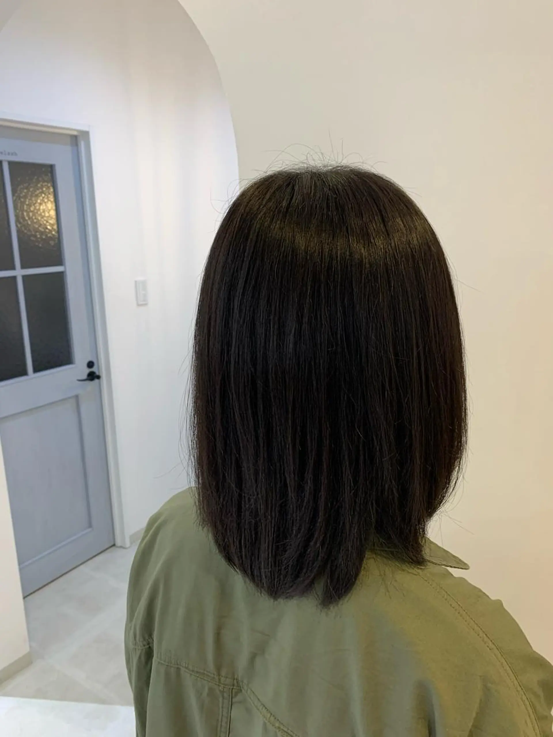 ミディアム cher. 新井瑞希のヘアスタイル