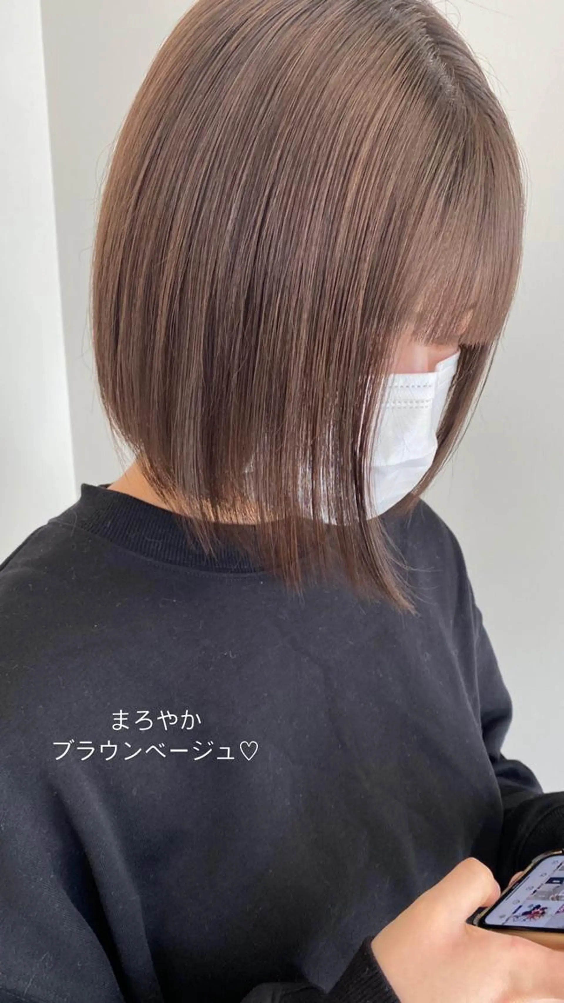 ミディアム ୨୧柔らかいカラー nozomi ୨୧のヘアスタイル