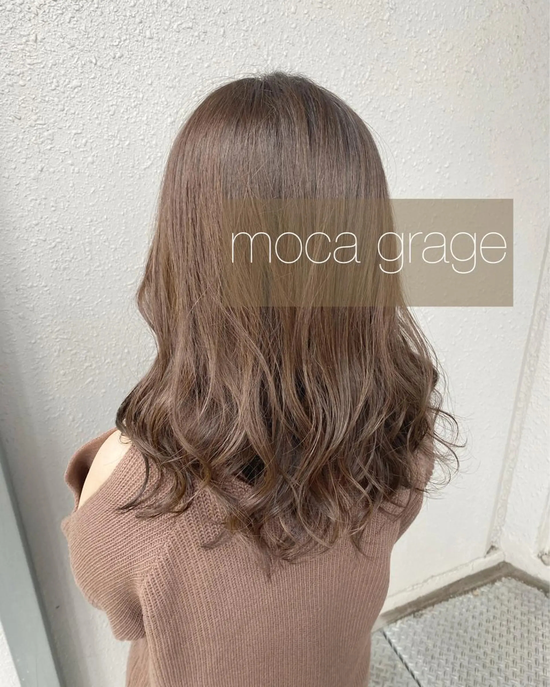 セミロング カラー 後藤紗英/髪質改善 /オリーブベージュのヘアスタイル