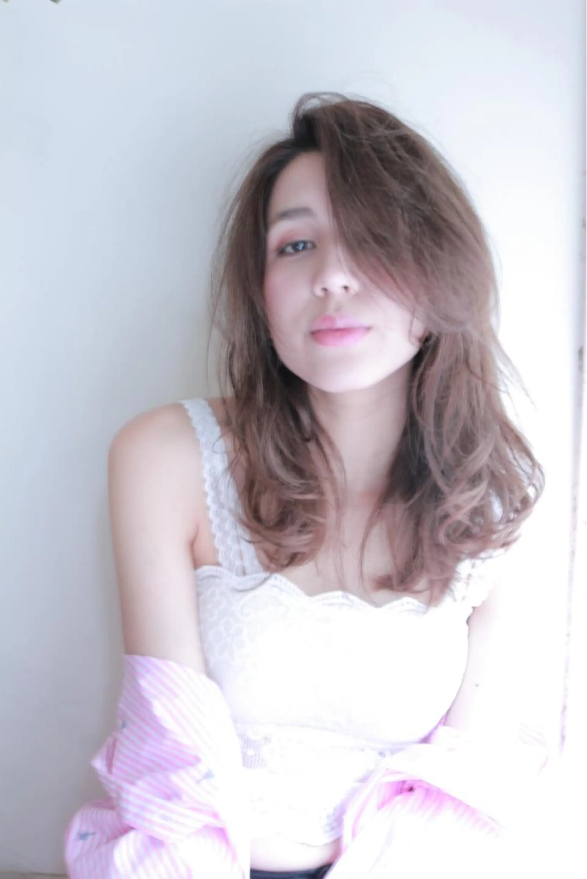 ロング 石川 理恵のヘアスタイル