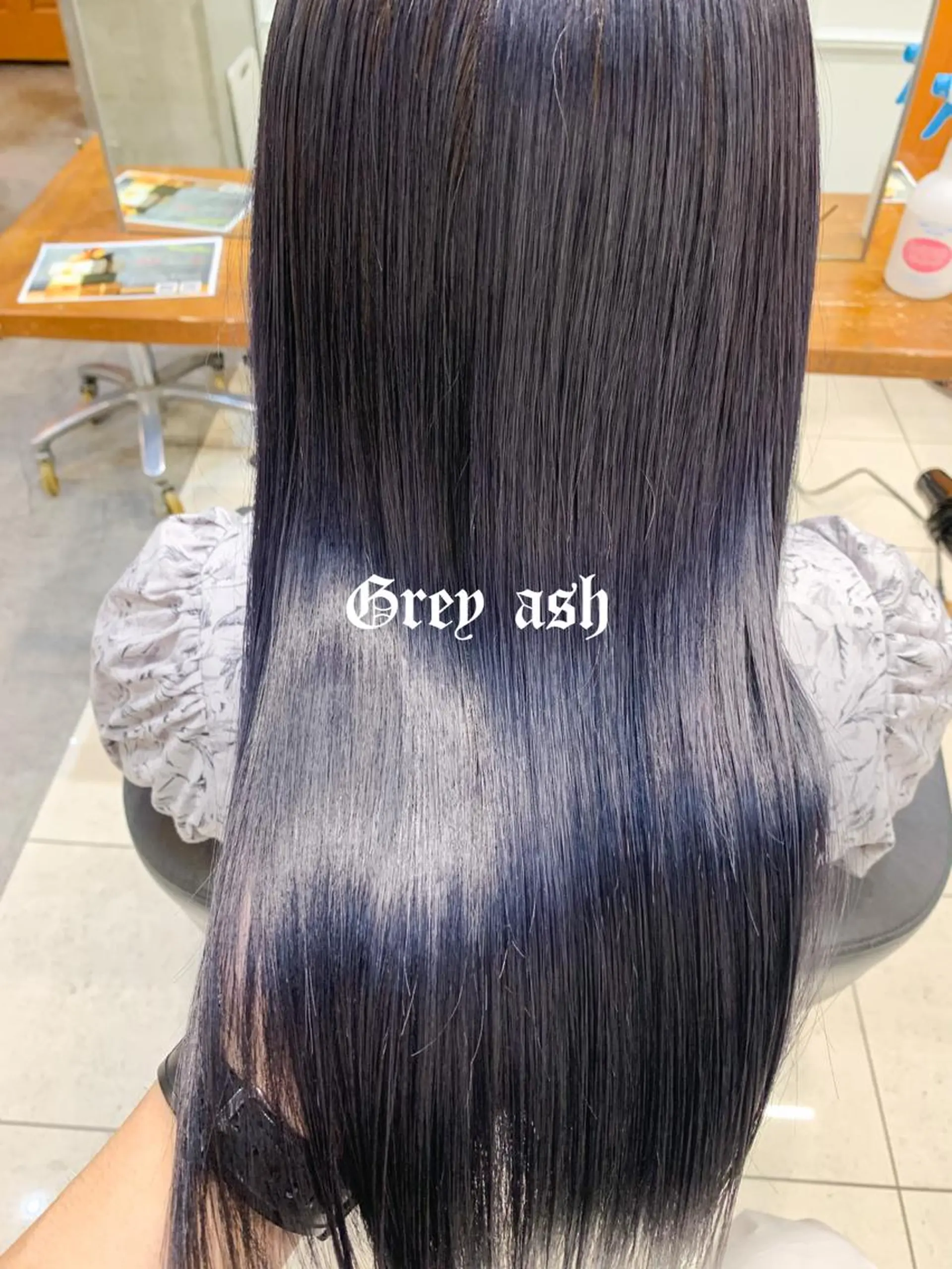 ロング カラー アッシュ メンズパーマ特化 🌟Gakutoのヘアスタイル