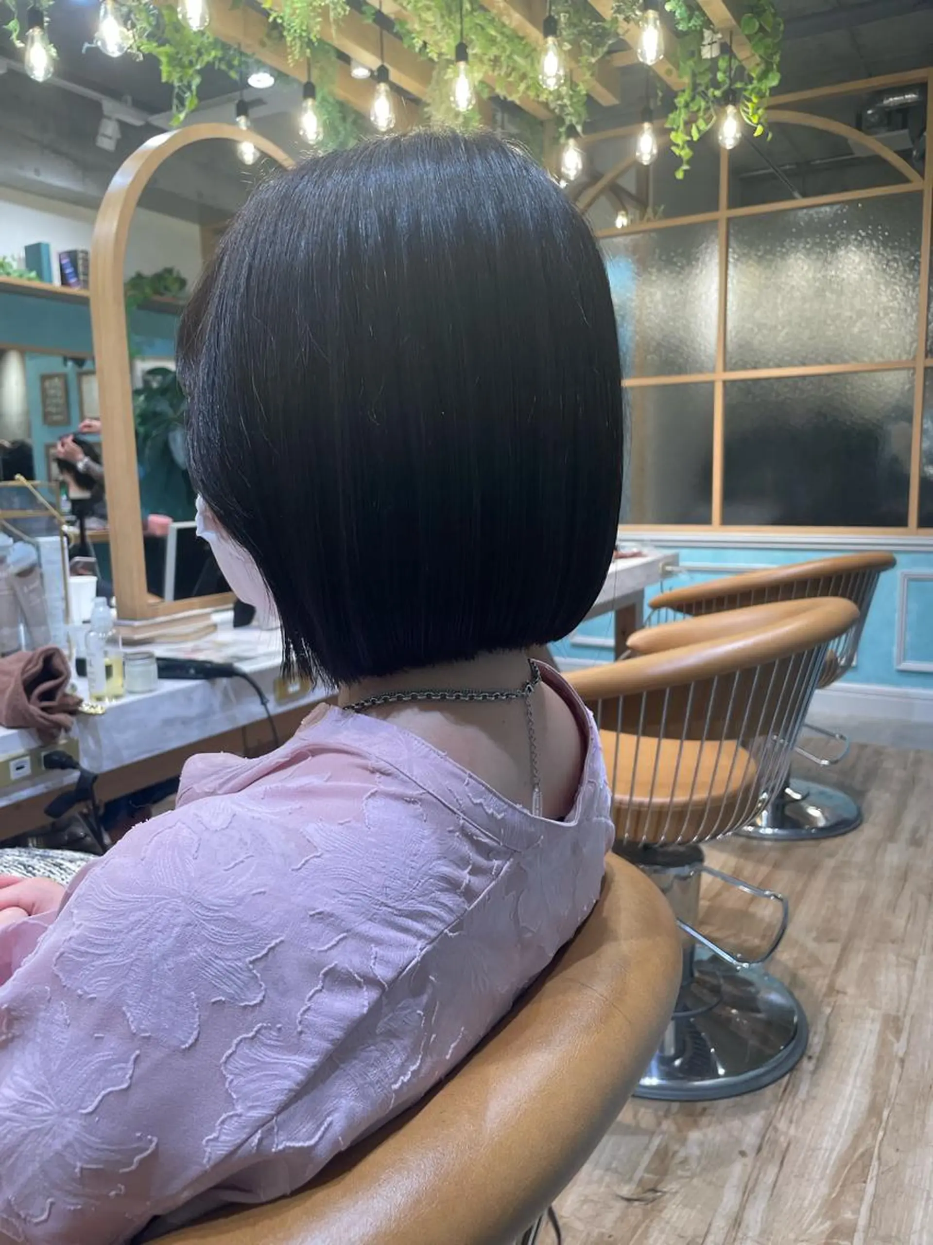 ショート 縮毛矯正　髪質改善 韓国風レイヤー　吉田のヘアスタイル