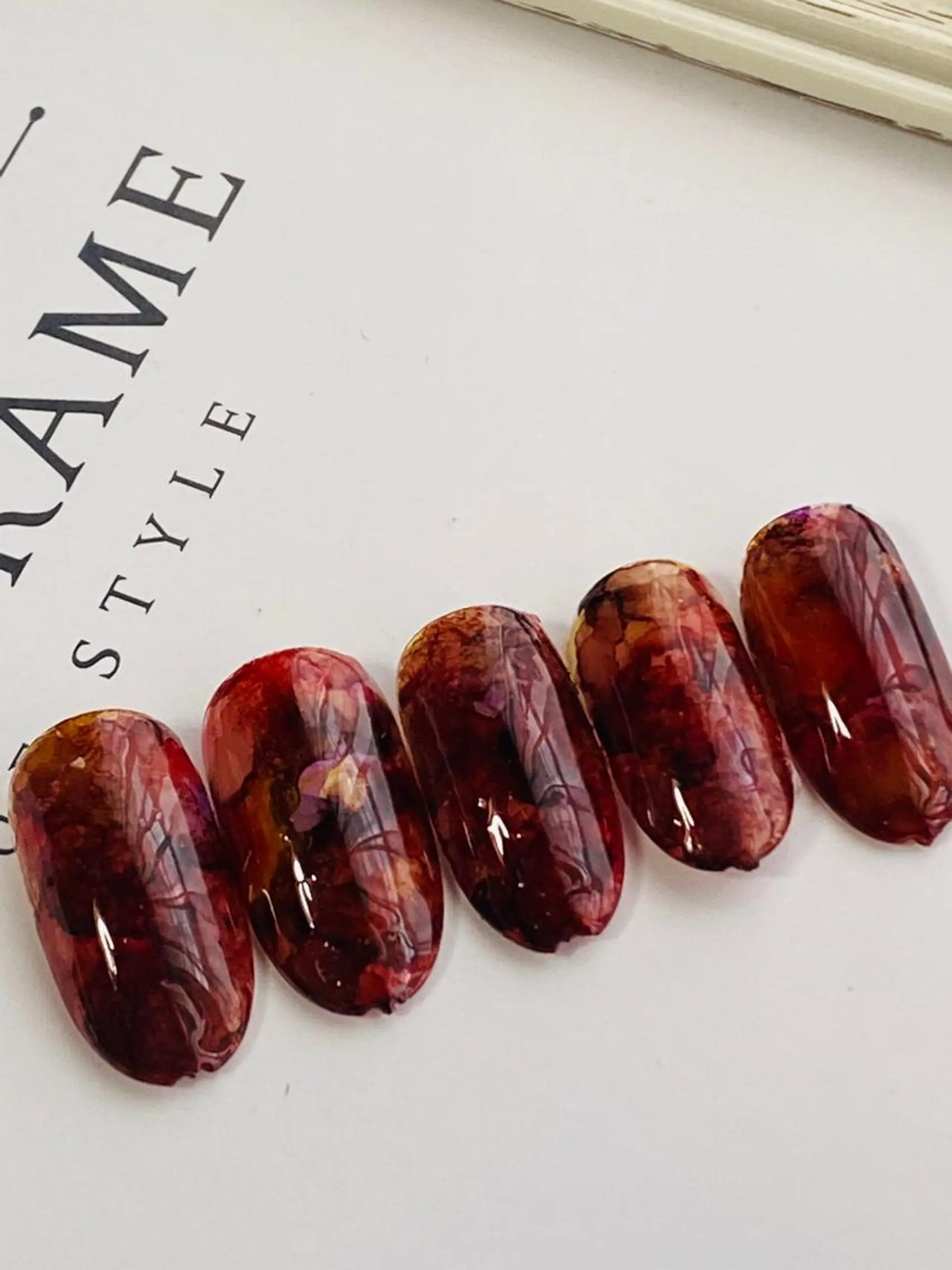 ネイル ニュアンスネイル 自宅ネイルサロン ♦️nuance♦️のネイルデザイン