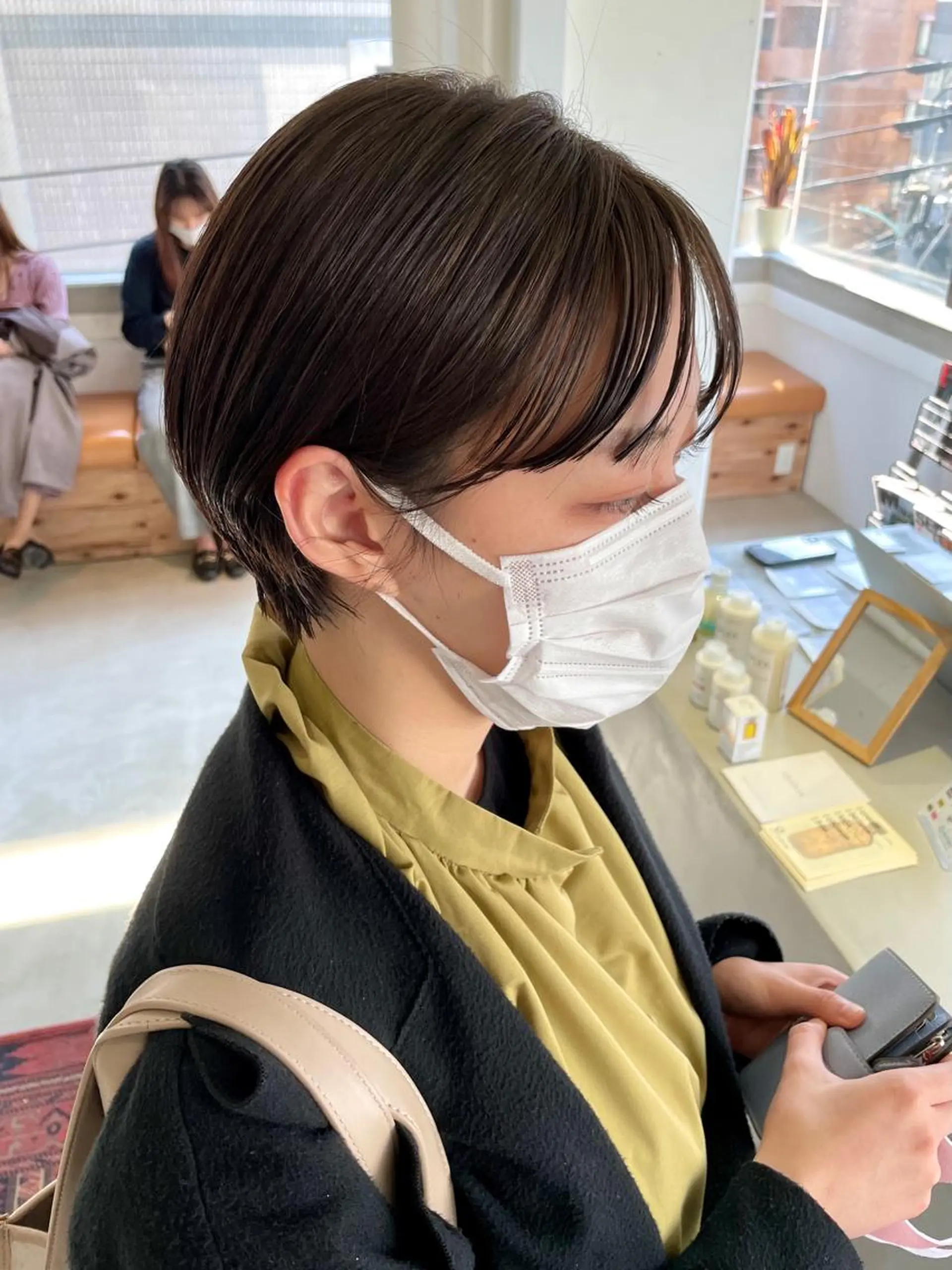 ショート カラー 丸みショート ショートヘア ショート・ボブ 徳竹淳一のヘアスタイル