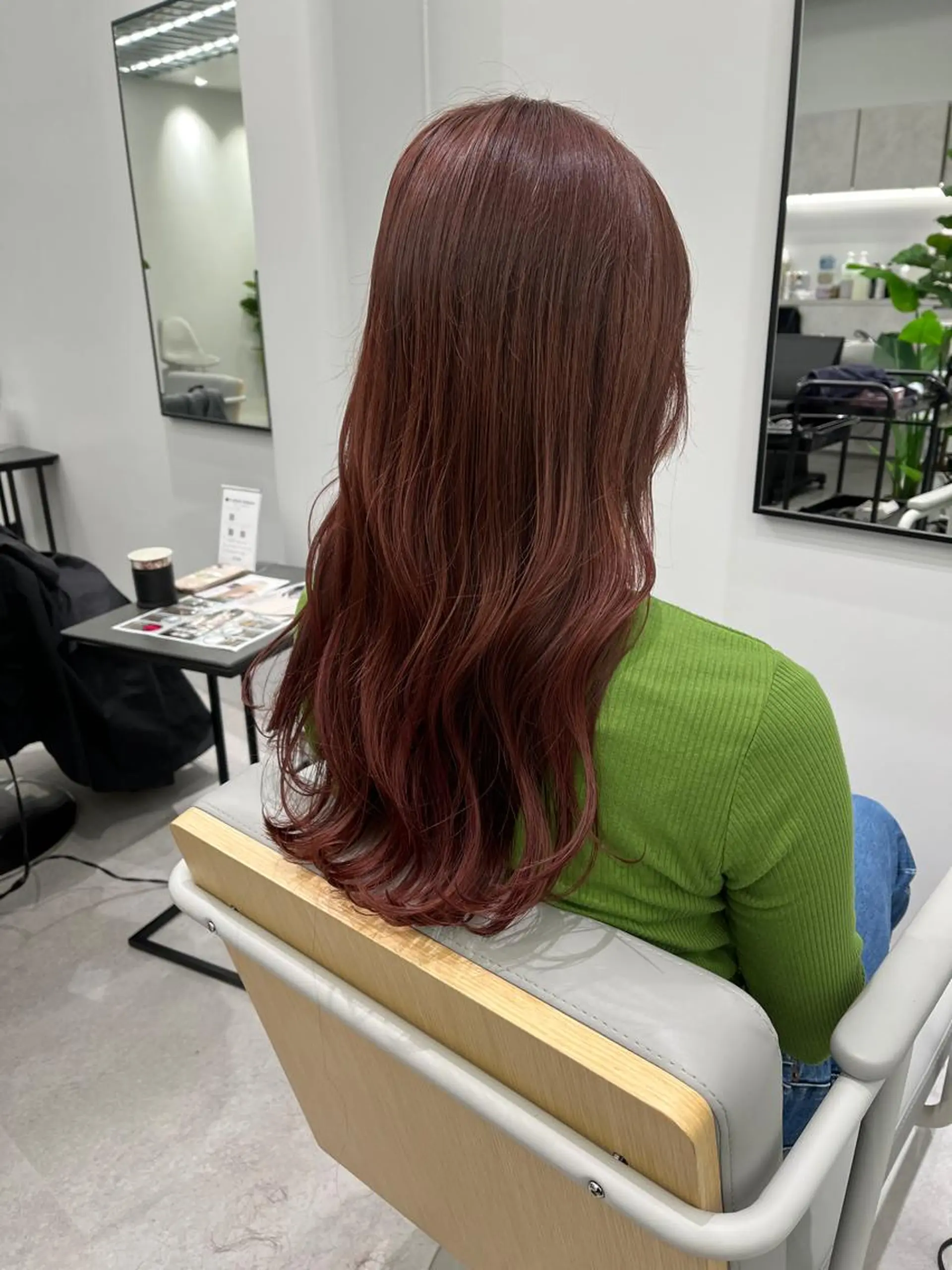 ロング カラー 菅 樹希弥のヘアスタイル