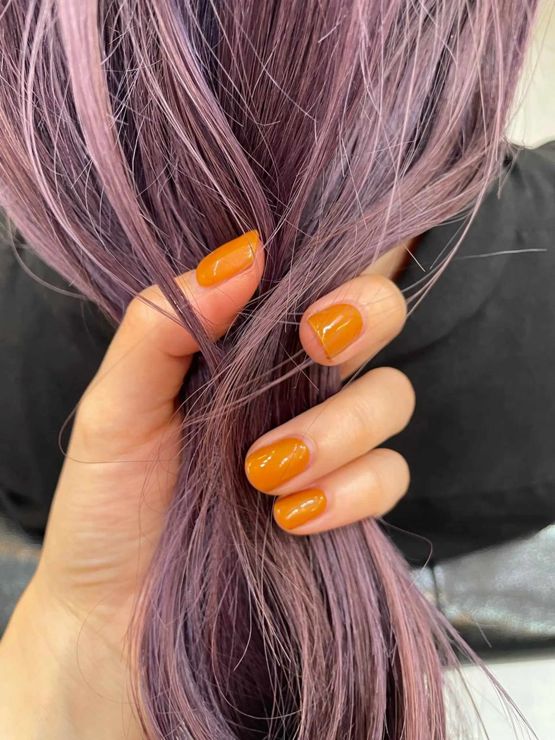 ロング カラー 高梨 菜々のヘアスタイル