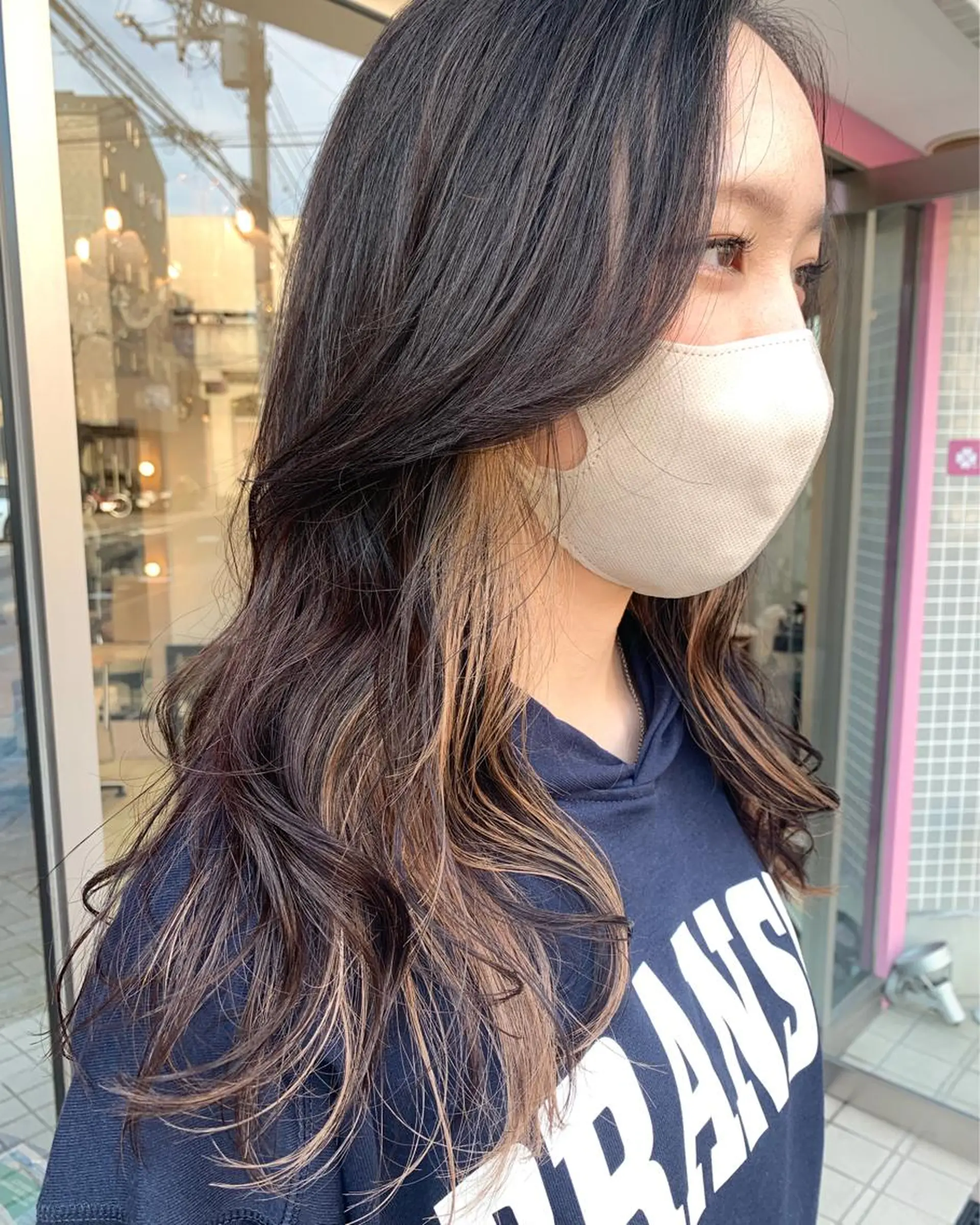 ロング カラー ヘアカラー トリートメント ヘアセット 🌸スタイリスト 山浦美恵のヘアスタイル