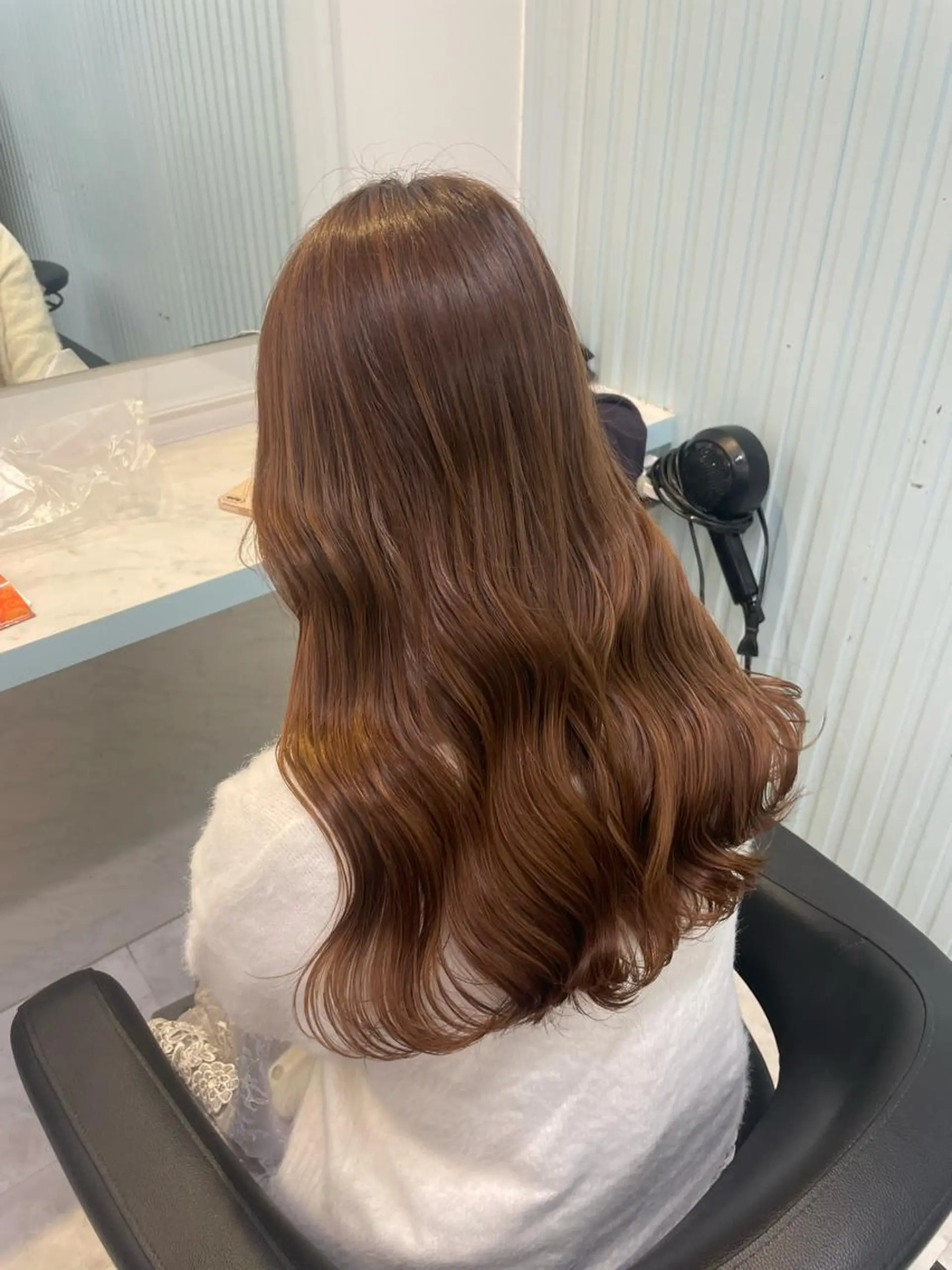 セミロング カラー ヘアカラー トリートメント ヘッドスパ ヘアセット 🎨透明感モテカラー DAIKI🎨のヘアスタイル