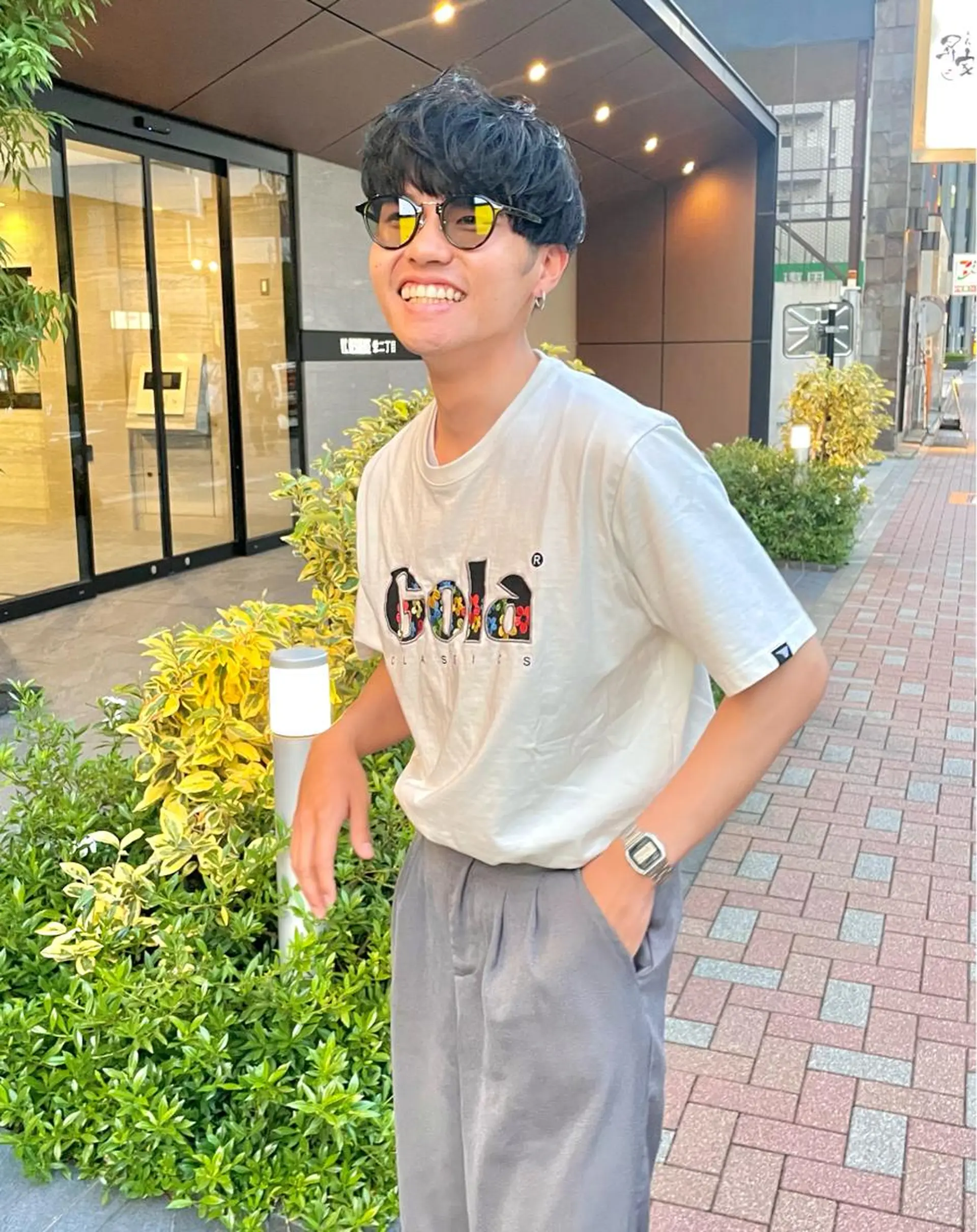 メンズ マツオカ マコのヘアスタイル