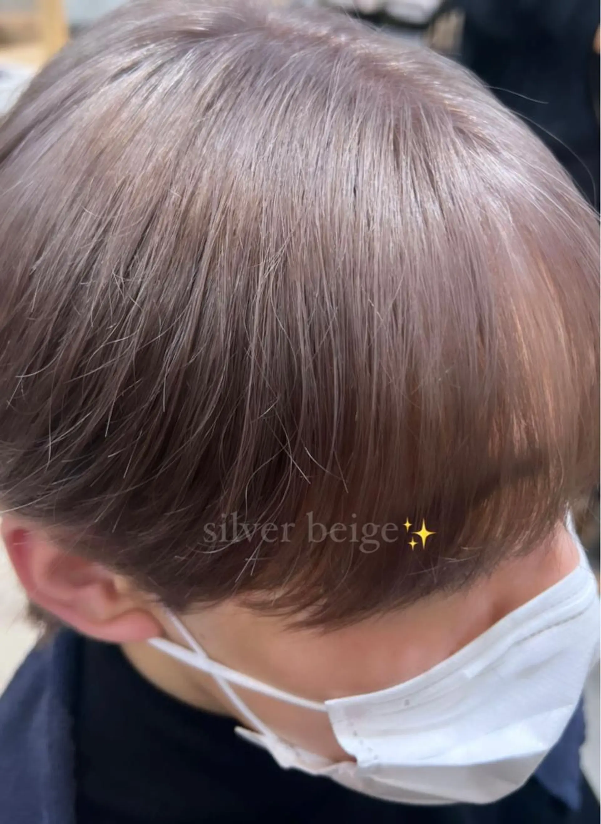 ロング カラー メンズ リコ ハッシュカット 韓国レイヤーのヘアスタイル