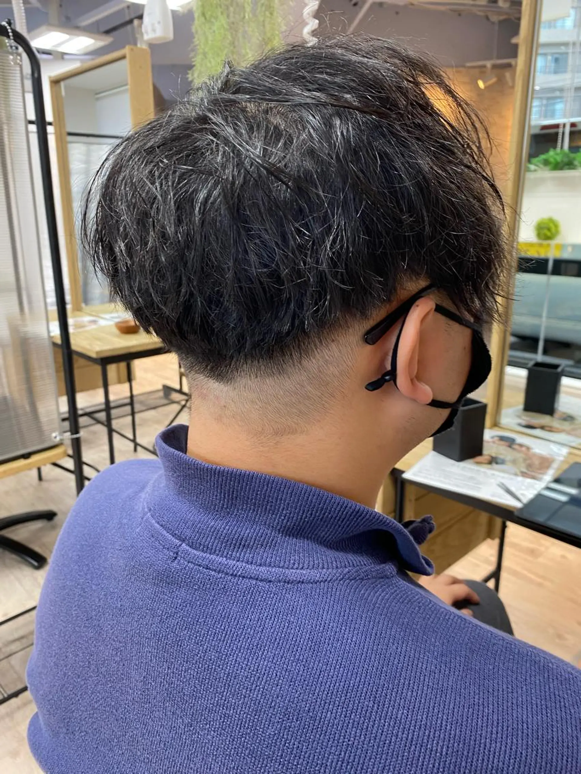 メンズ メンズパーマ メンズツイストパーマ ツイストパーマ カット パーマ トリートメント 髪質改善 髪質改善カラーゆうひのヘアスタイル