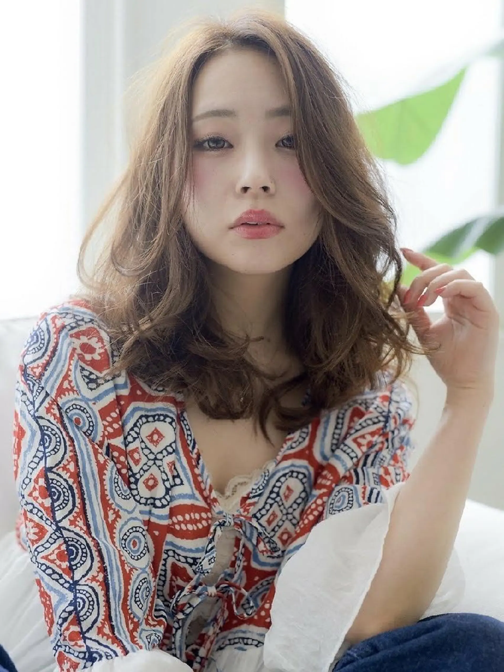 セミロング AVANCE. 広島本通店のヘアスタイル