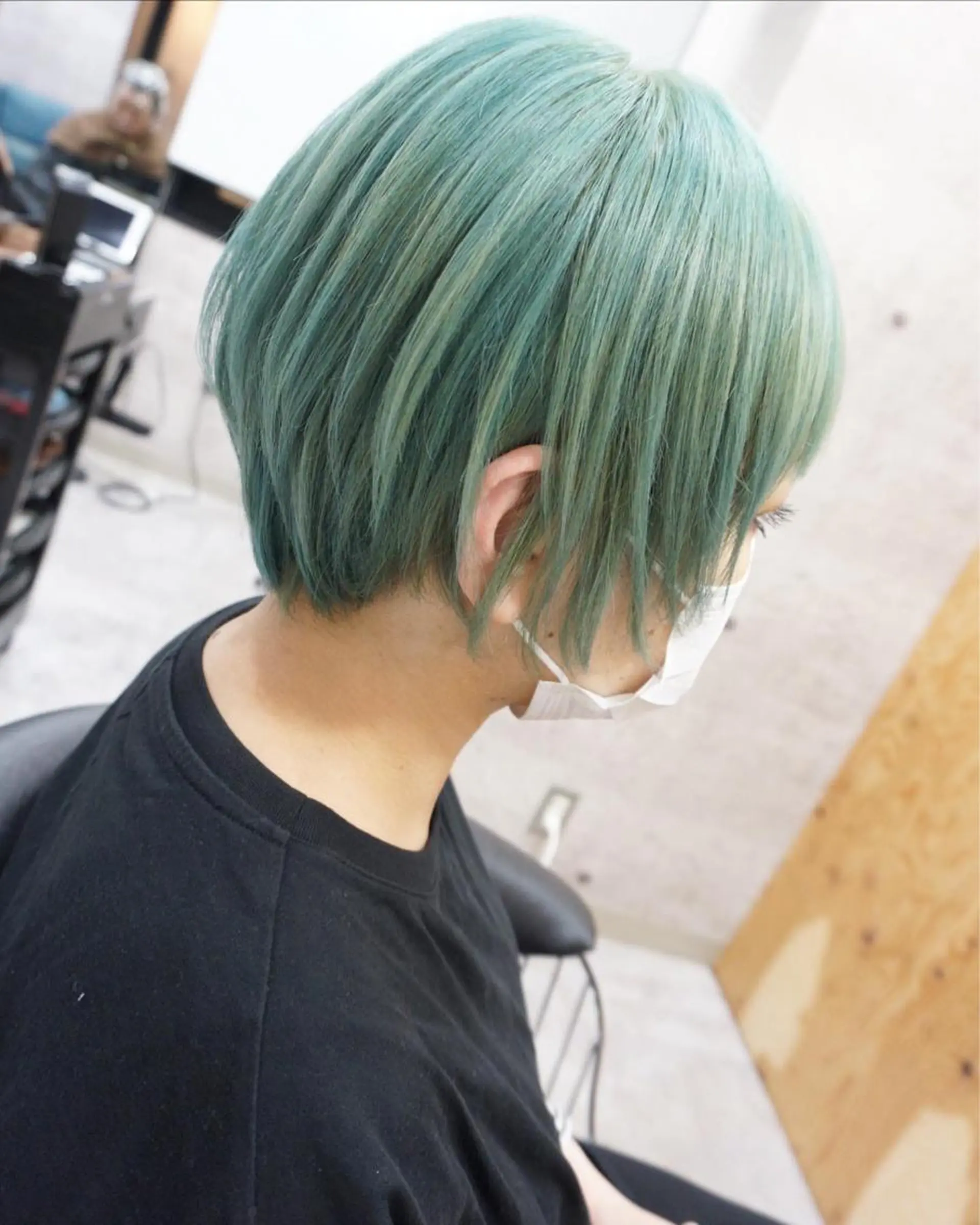 ショート ショートヘア ウルフカット カット ヘアカラー トリートメント hair teria ryu 大塚のヘアスタイル