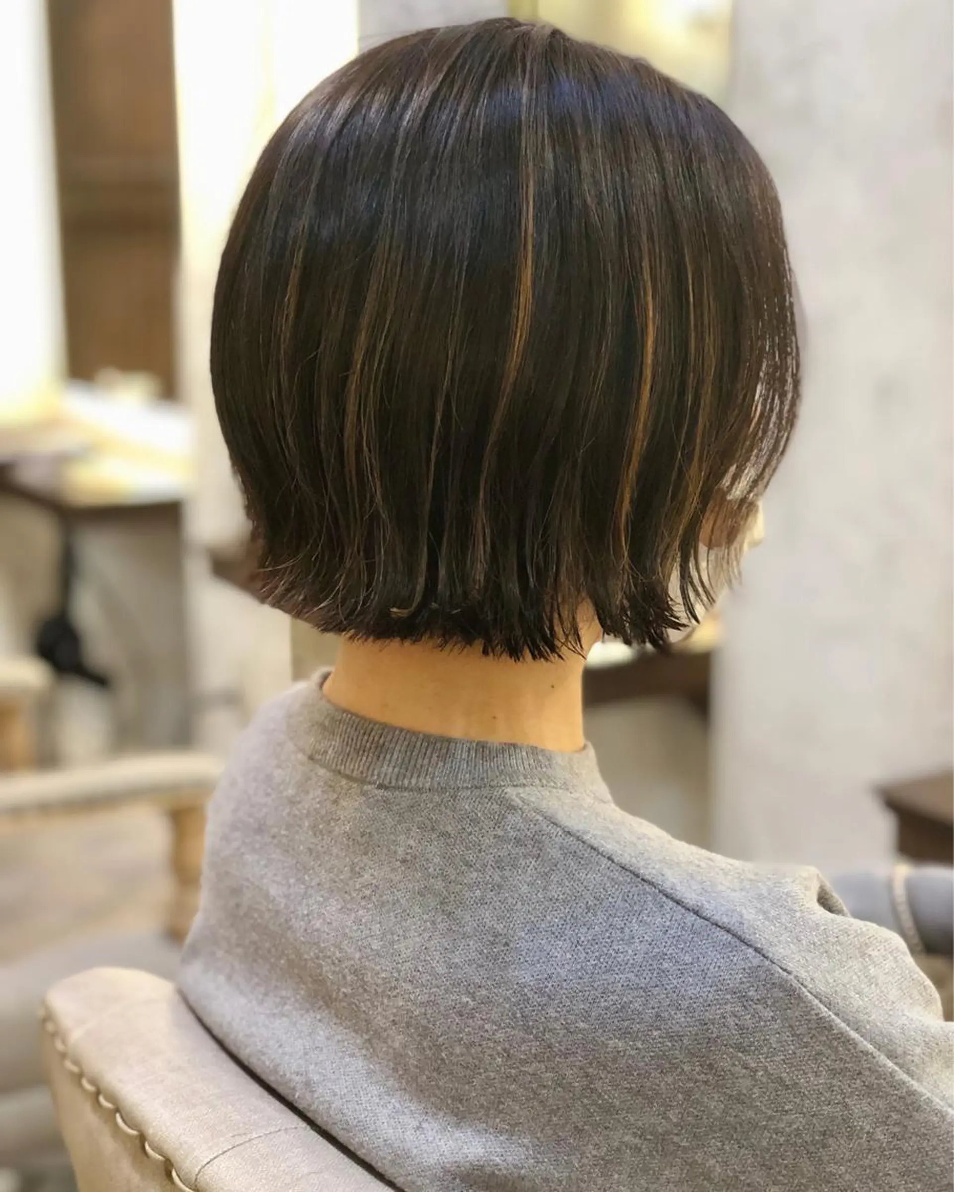ショート カラー 鷺沼駅徒歩1分 キシタクのヘアスタイル