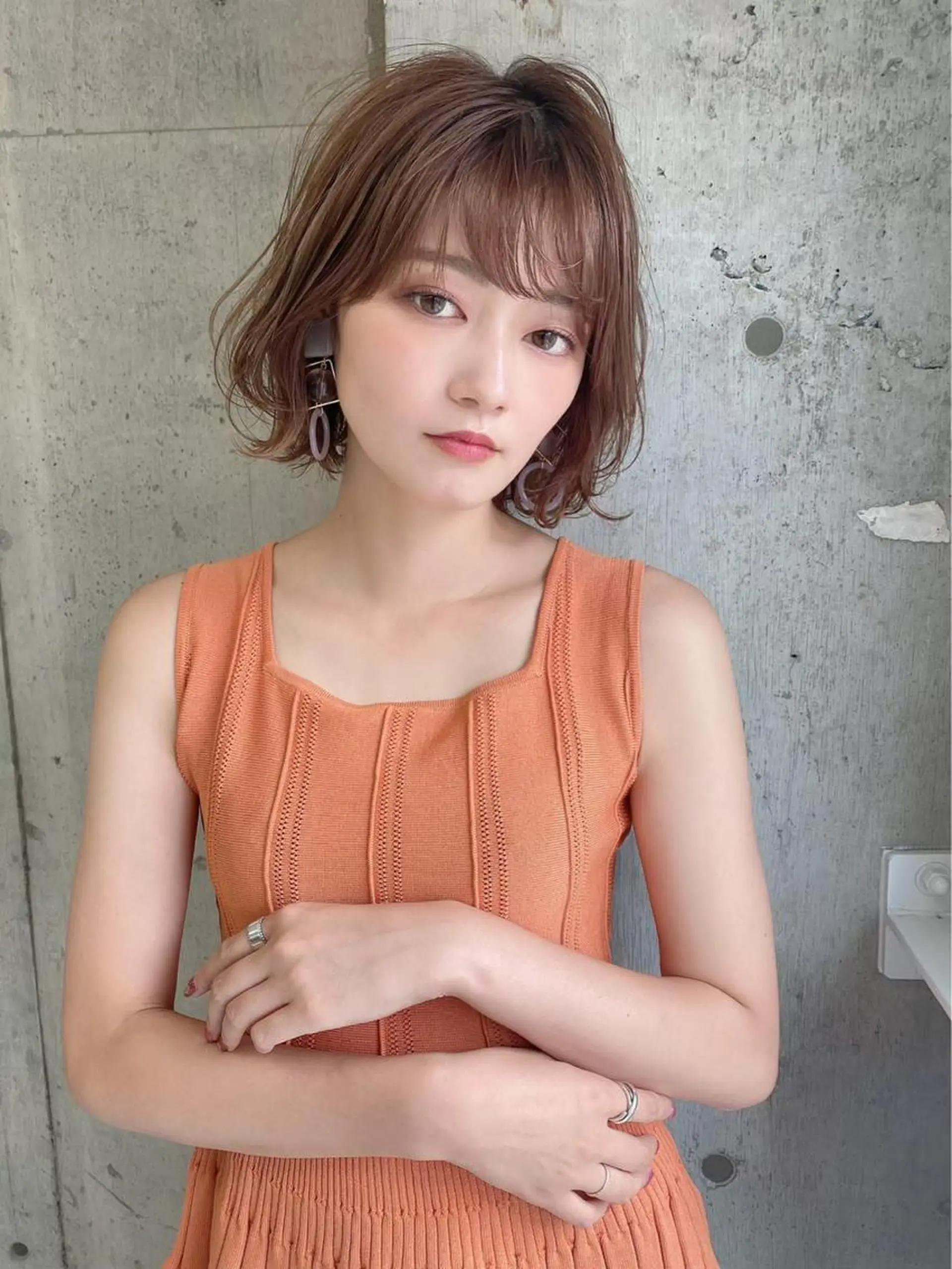 ミディアム 三重で1番ショートが 上手い美容師💎廣田のヘアスタイル