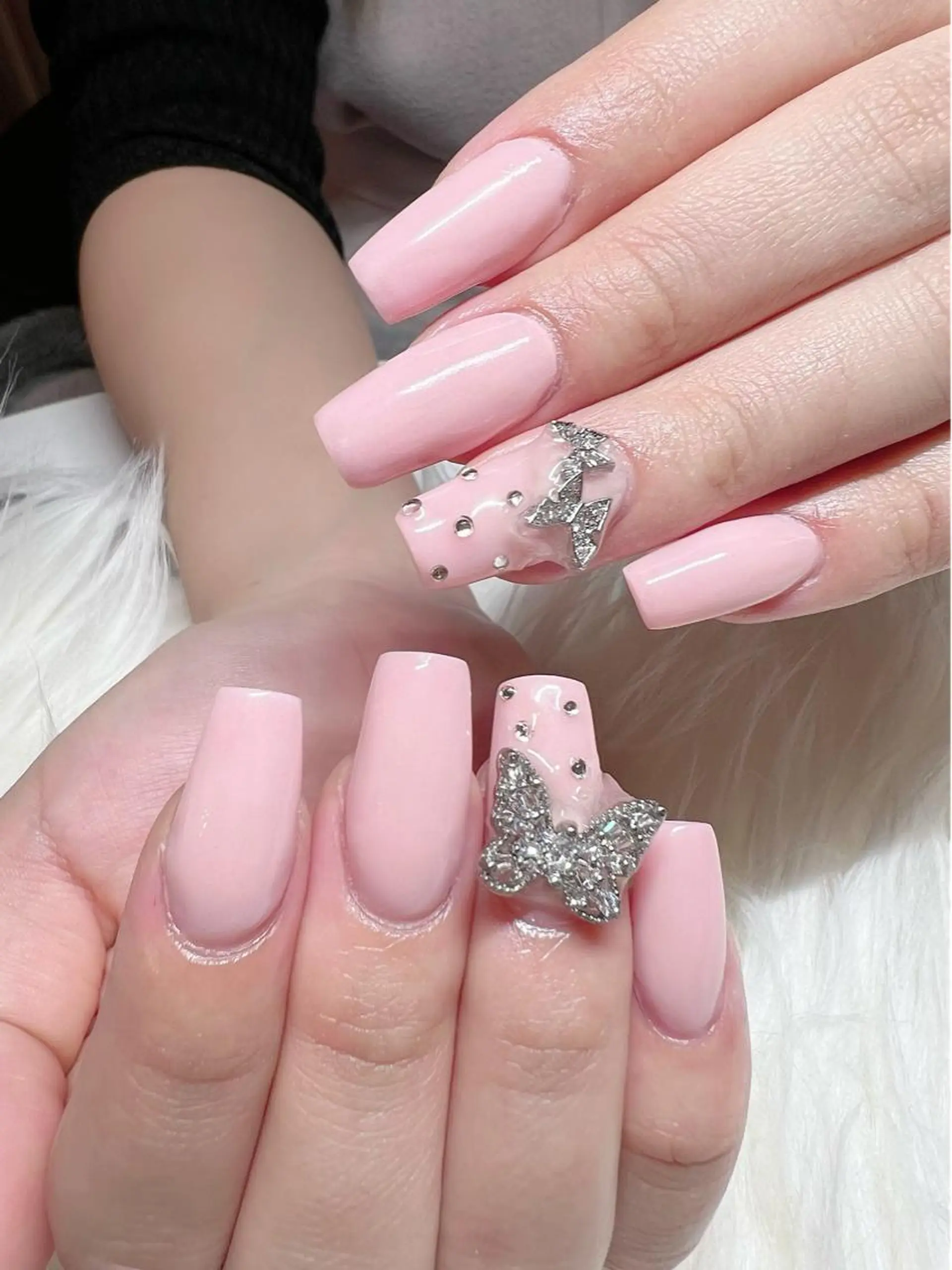 ネイル ピンク シェヌネイル JURAのネイルデザイン