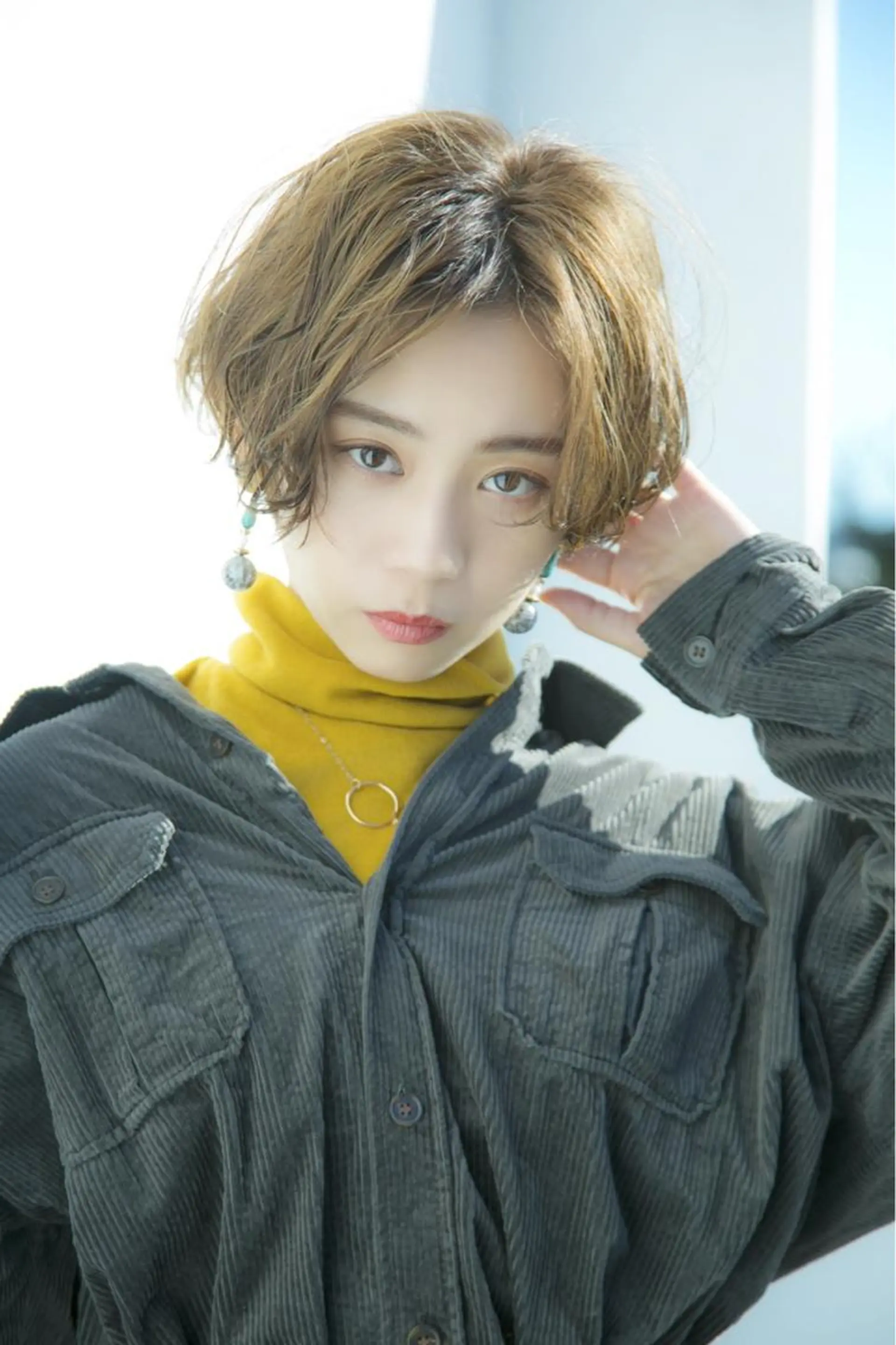 ショート 林 飛夕也のヘアスタイル