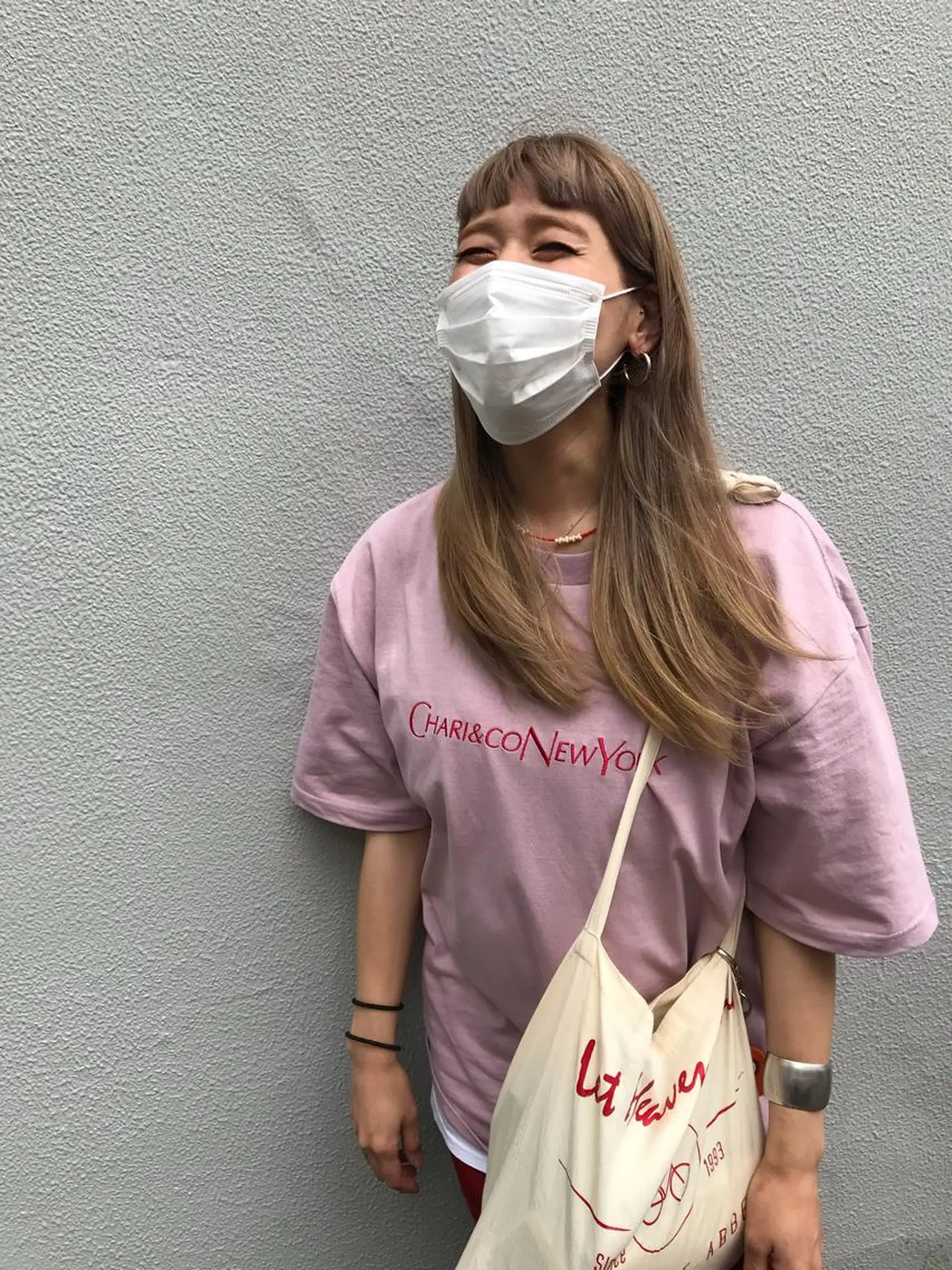 ロング ヘアカラー トリートメント さの あやねのヘアスタイル