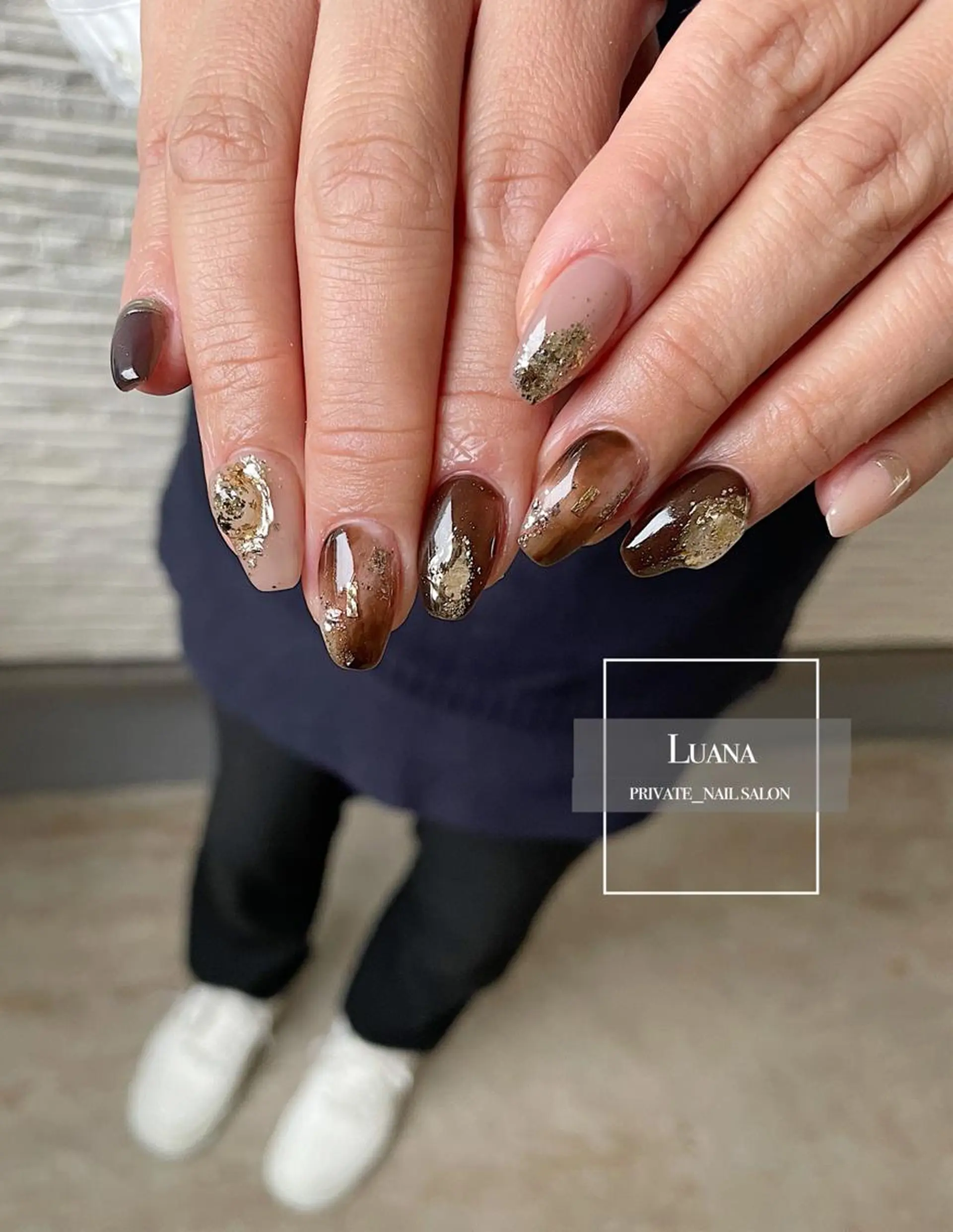 ネイル 持ち込み Nail Salon Luanaのネイルデザイン