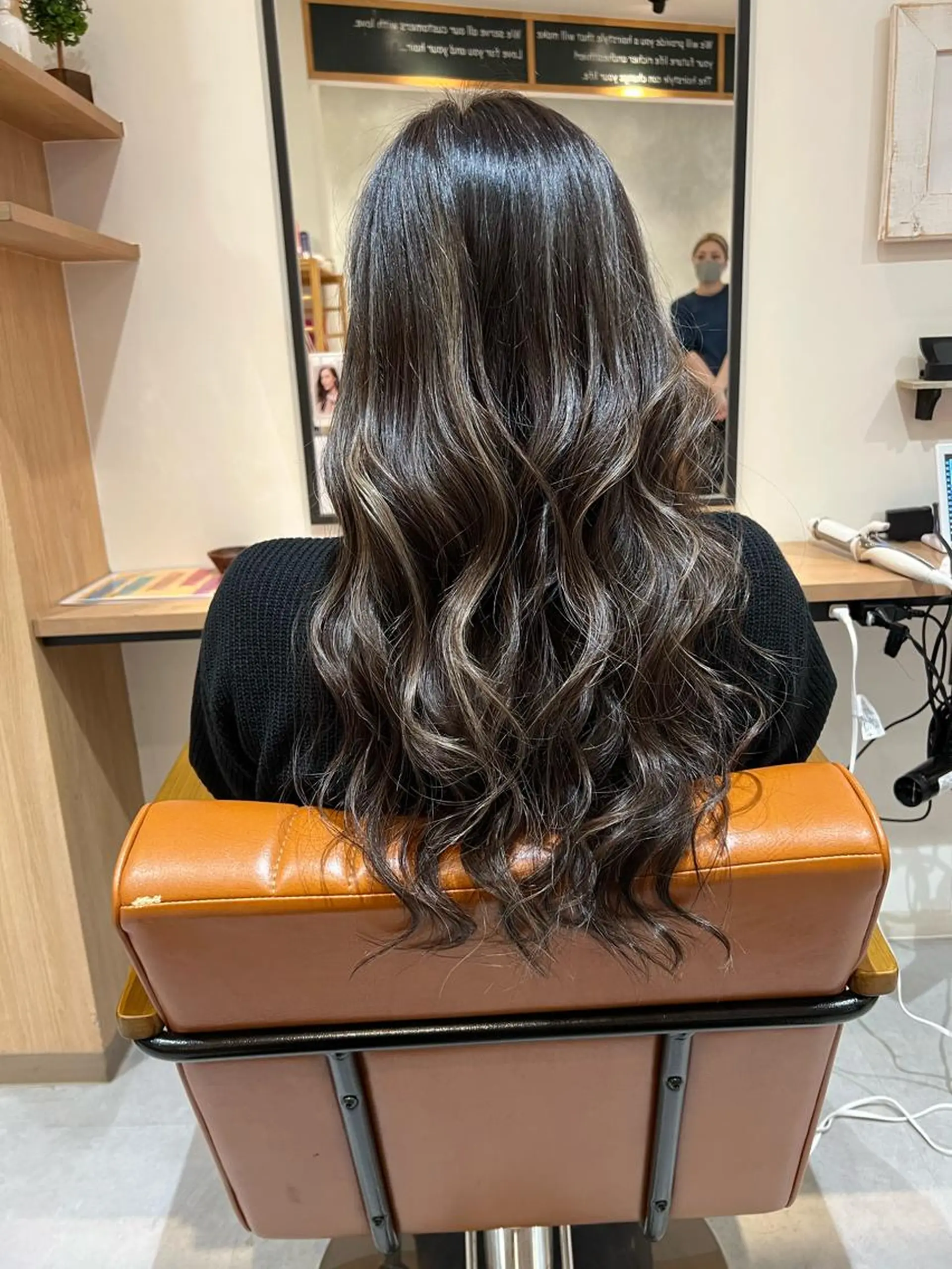 ロング カラー 森田 尚貴のヘアスタイル