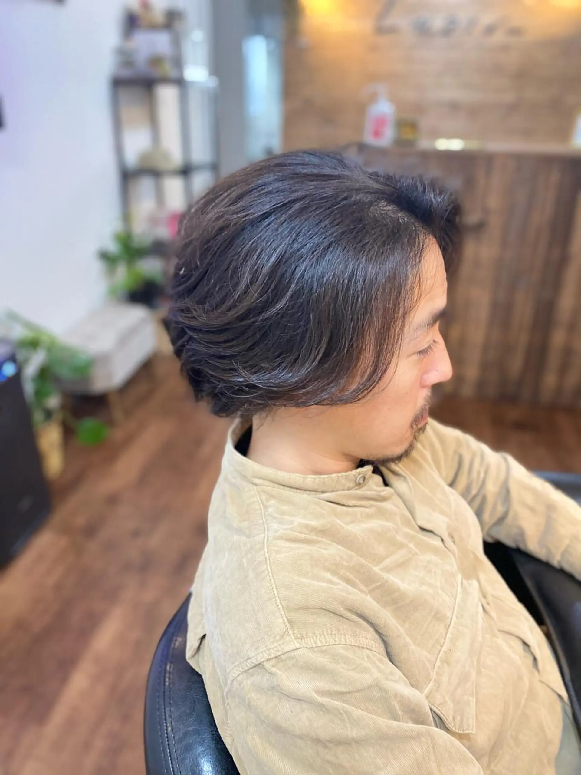 ミディアム パーマ ミディアムパーマ Luzir⭐︎ GEN⭐︎のヘアスタイル