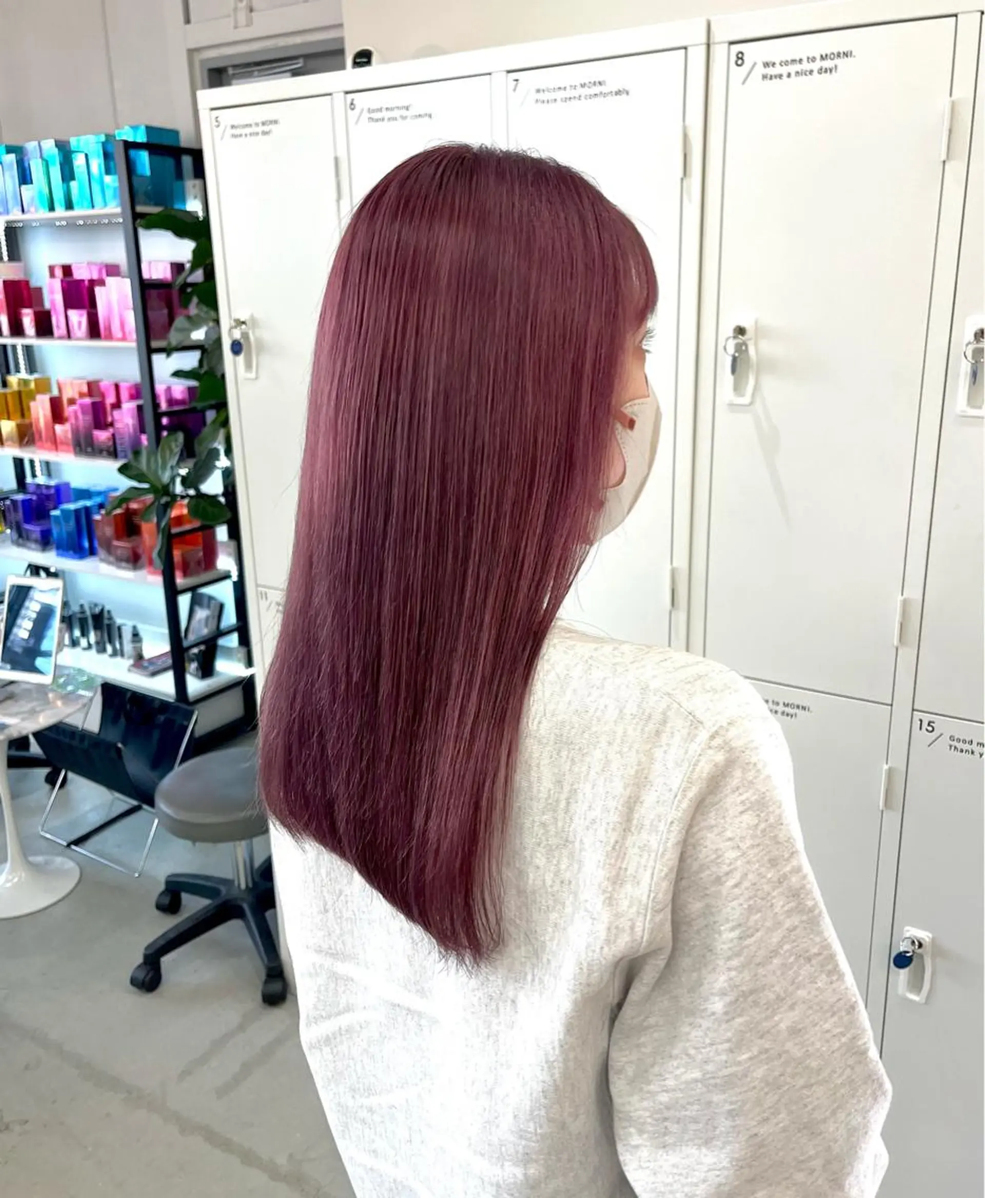 ロング カラー ブリーチ 神原 茉依🩰🪩のヘアスタイル