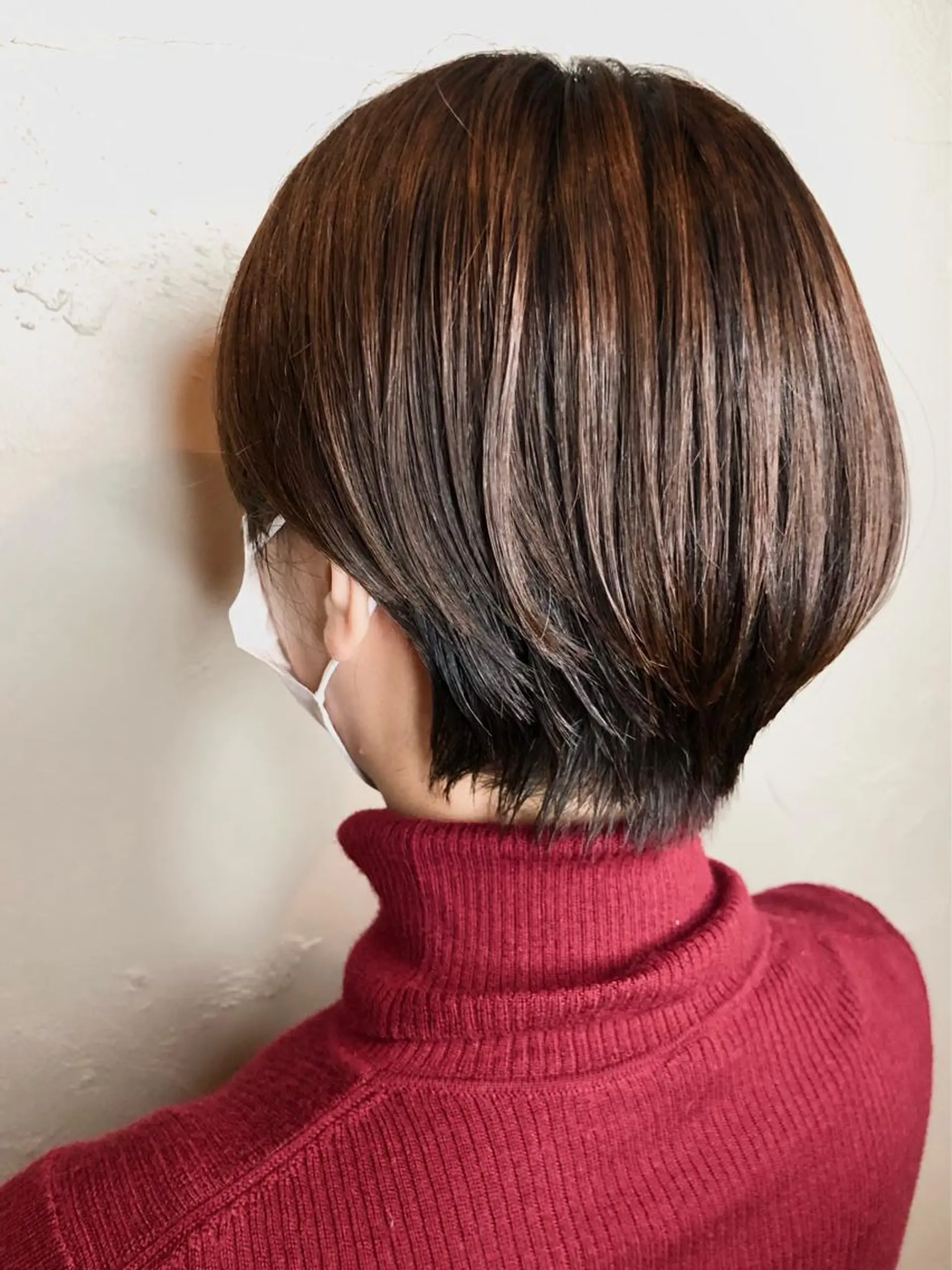 ショート カラー ショートヘア ショート/ボブ/ メンズ/縮毛矯正のヘアスタイル