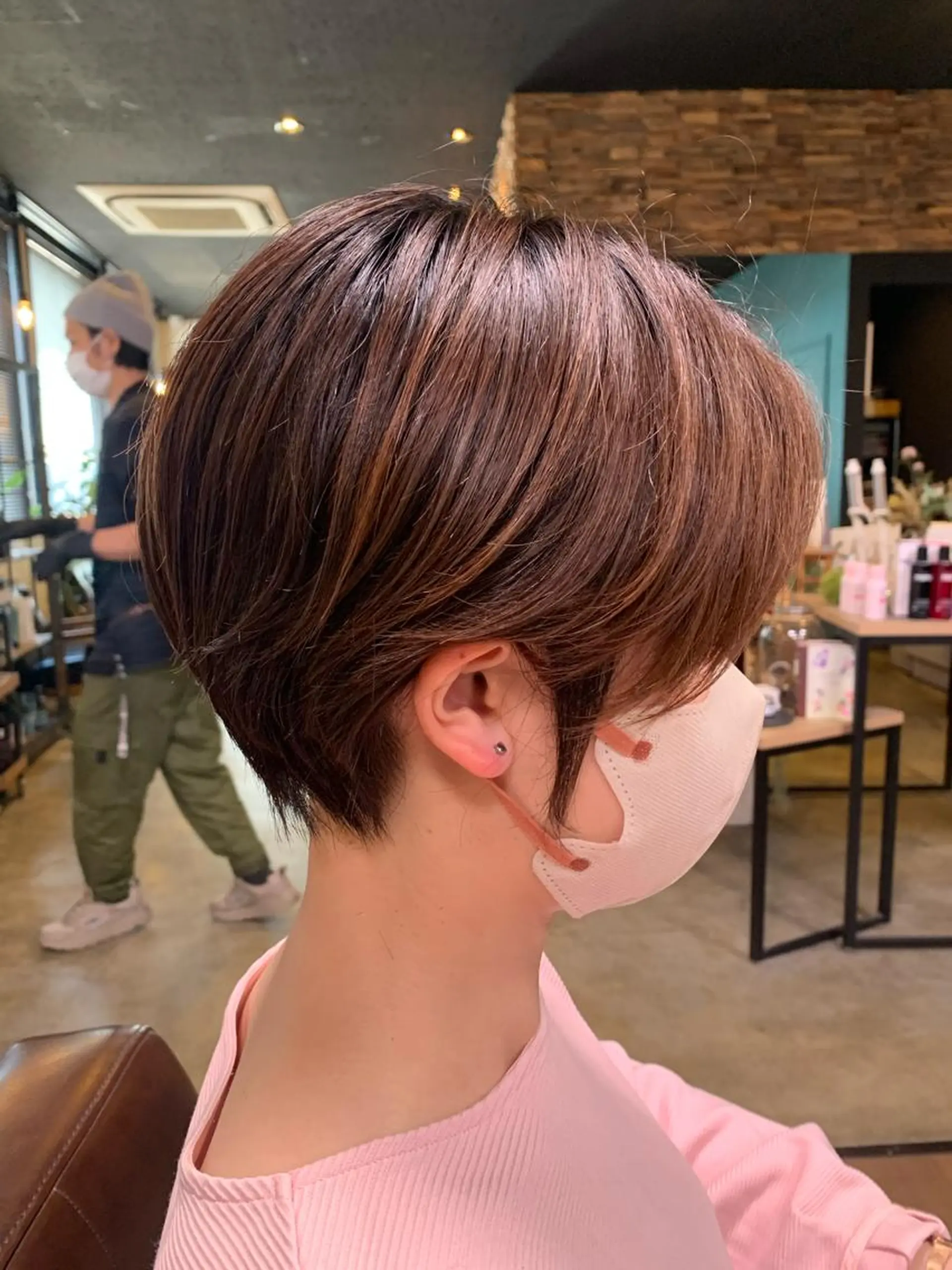 ショート ハンサムショート ショートヘア 山﨑 大二郎のヘアスタイル