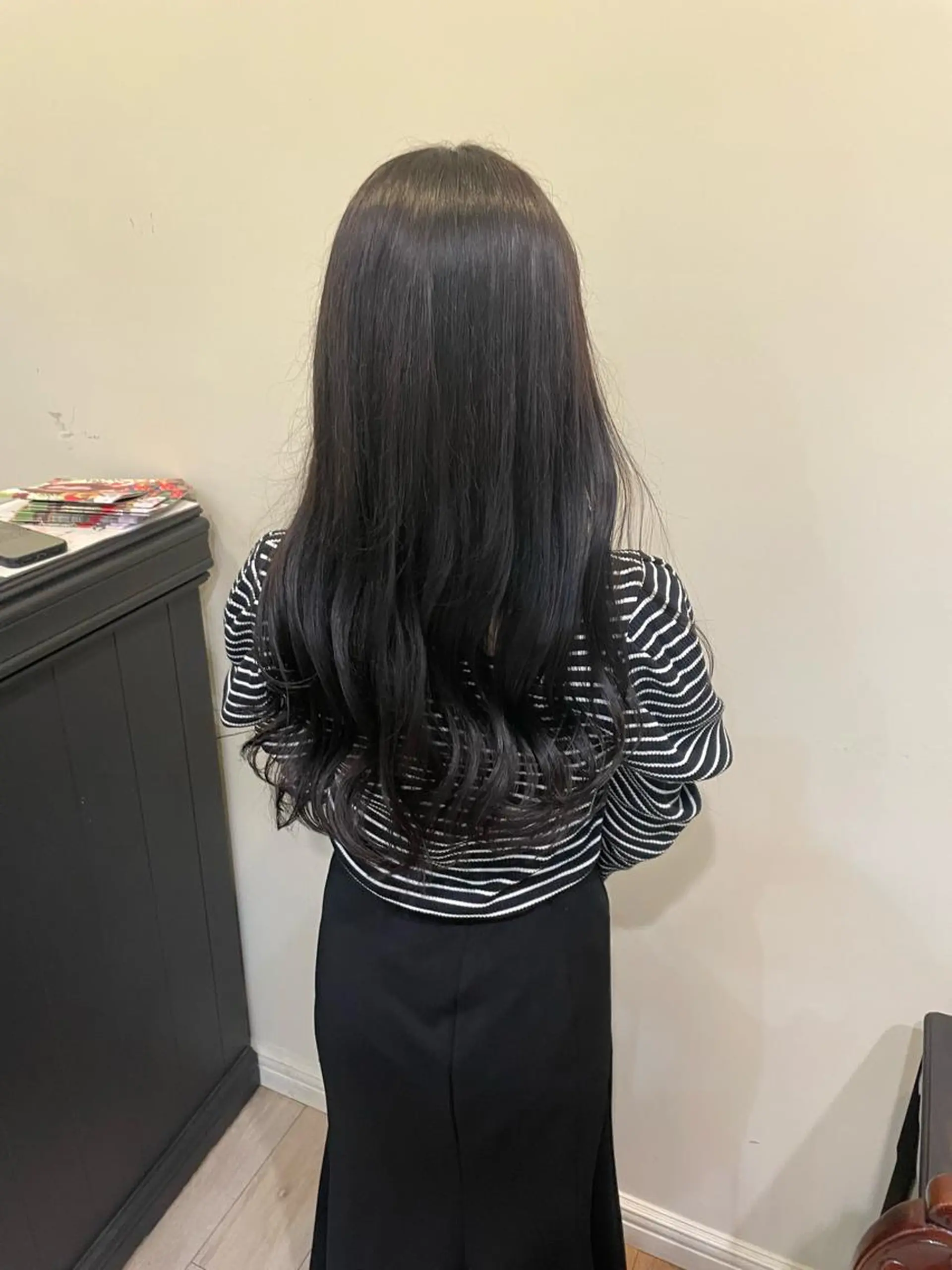 セミロング カラー Hika.ハイトーン 髪質改善🩵ᩚ🫧のヘアスタイル