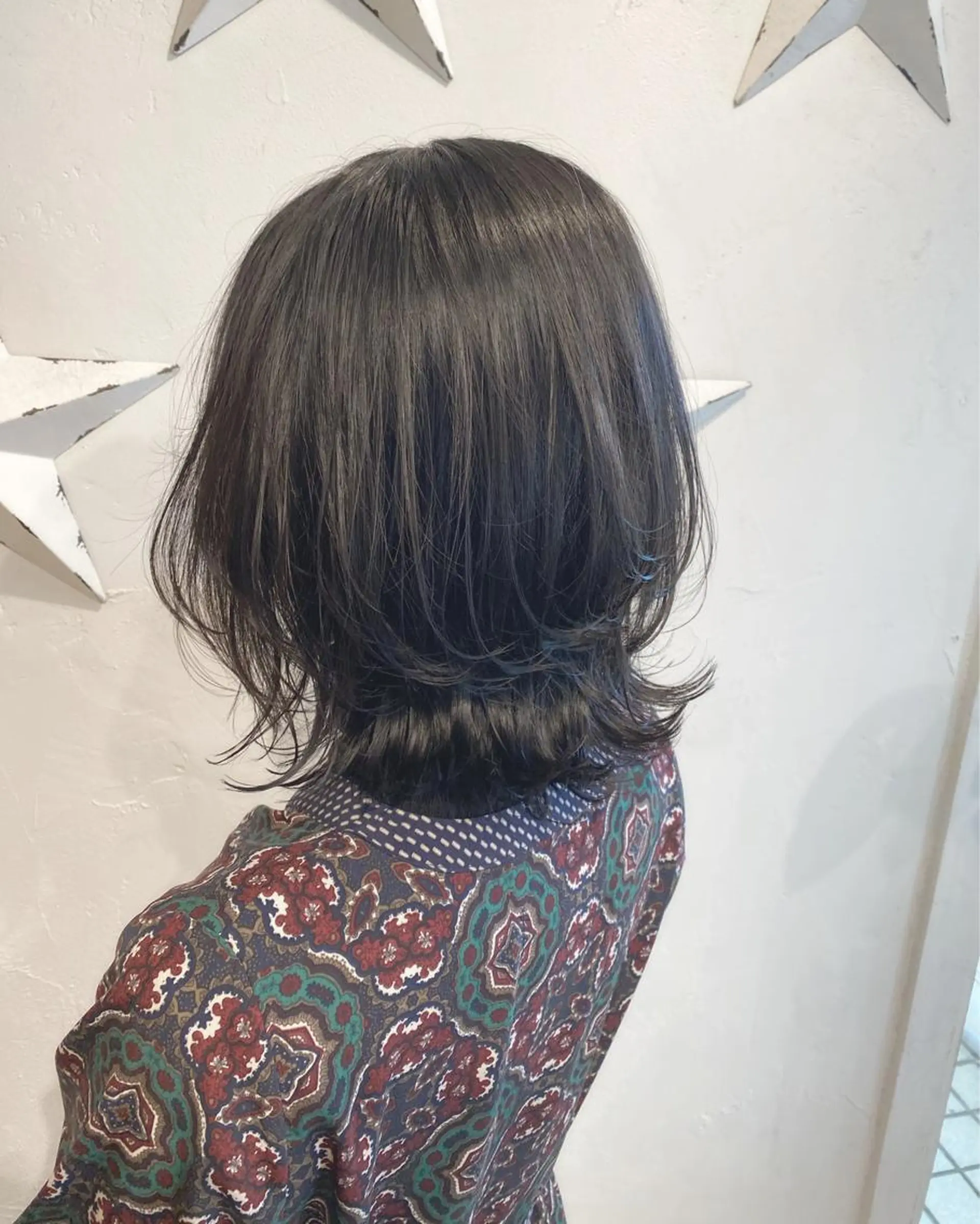 ミディアム 伊藤 光成のヘアスタイル