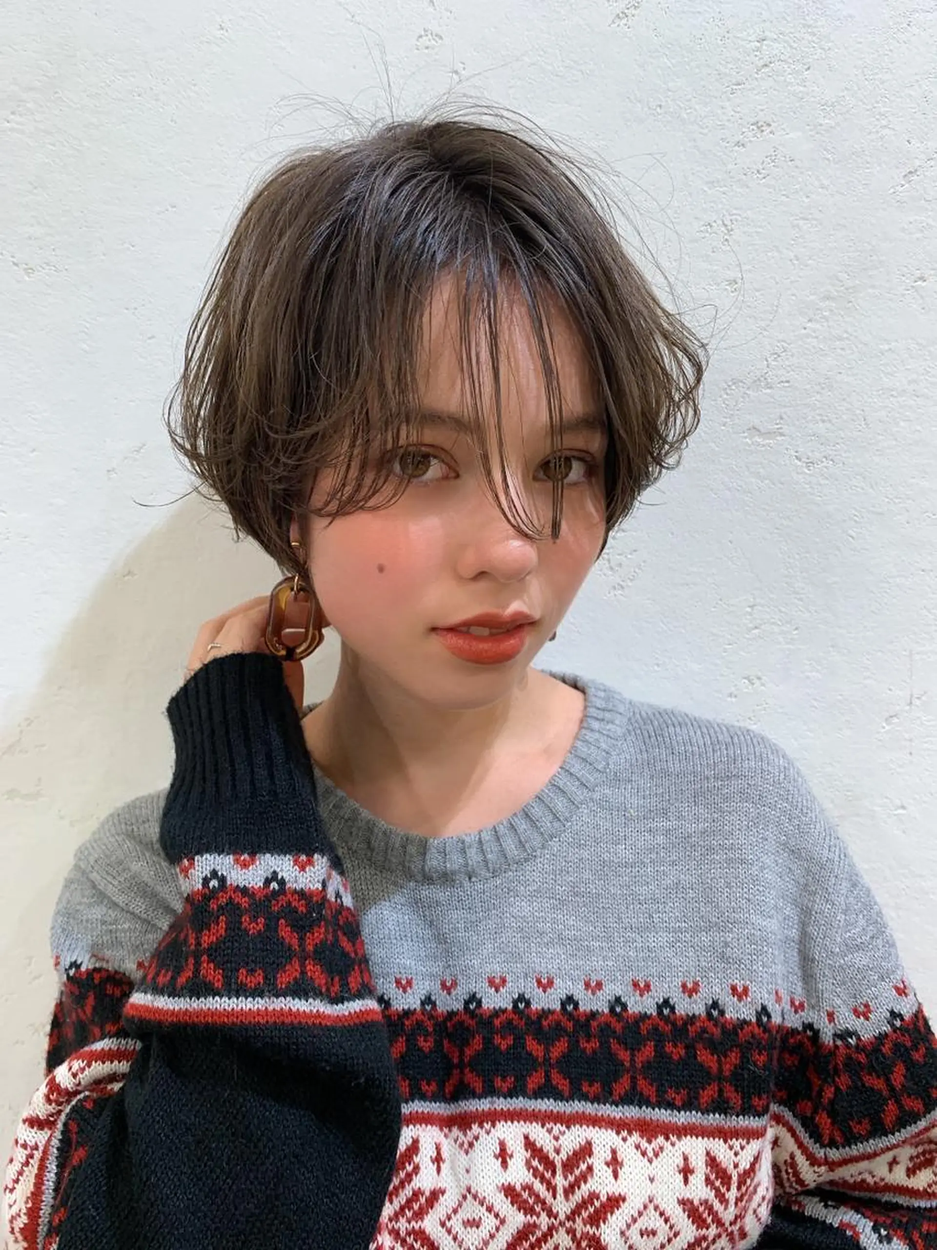 ショート レイヤー/韓国❣️ 髪質改善/e_kiのヘアスタイル