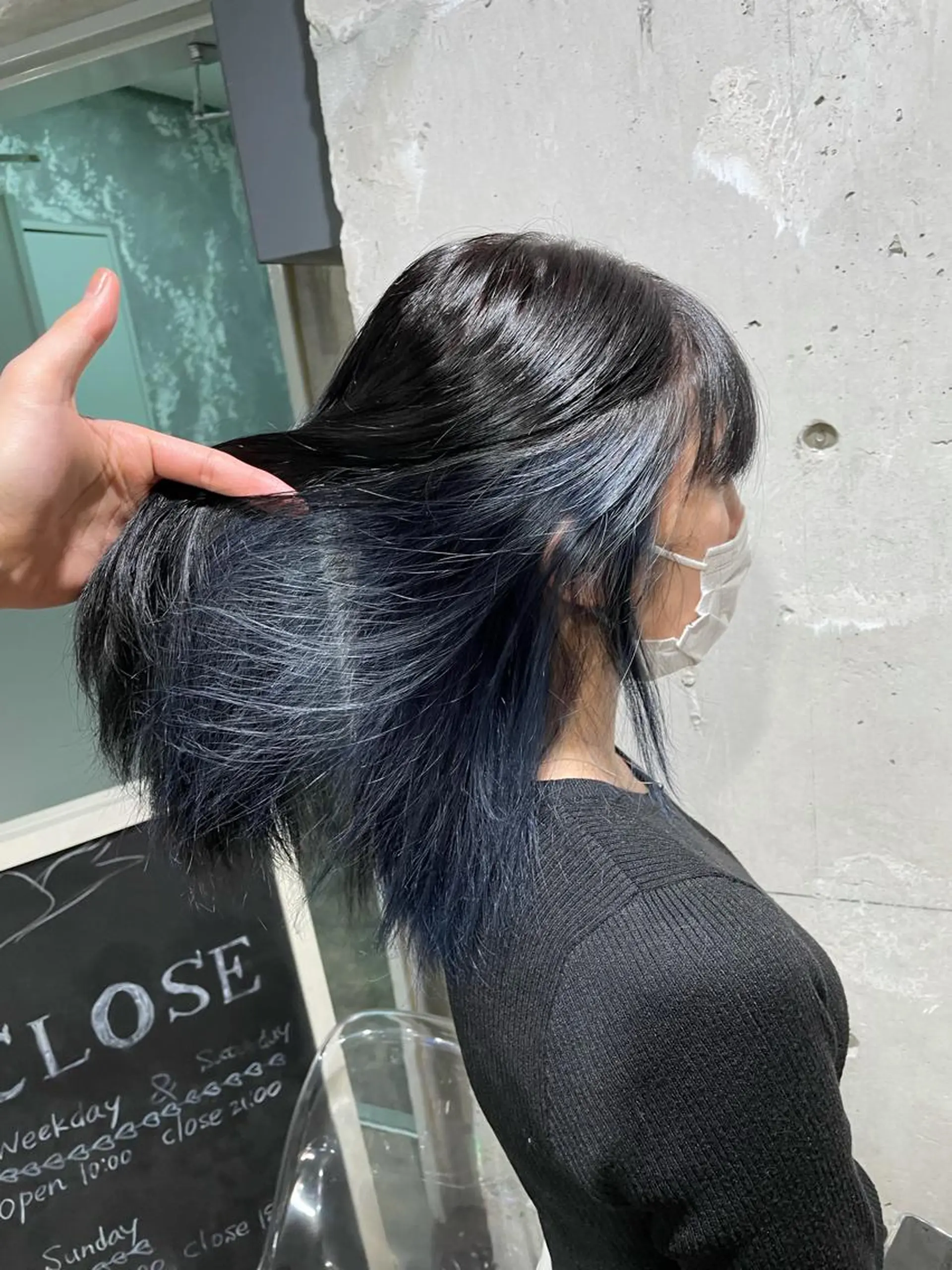 ロング カラー ヘアカラー トリートメント ヘッドスパ ヘアセット ベージュカラー💖 やすひろのヘアスタイル