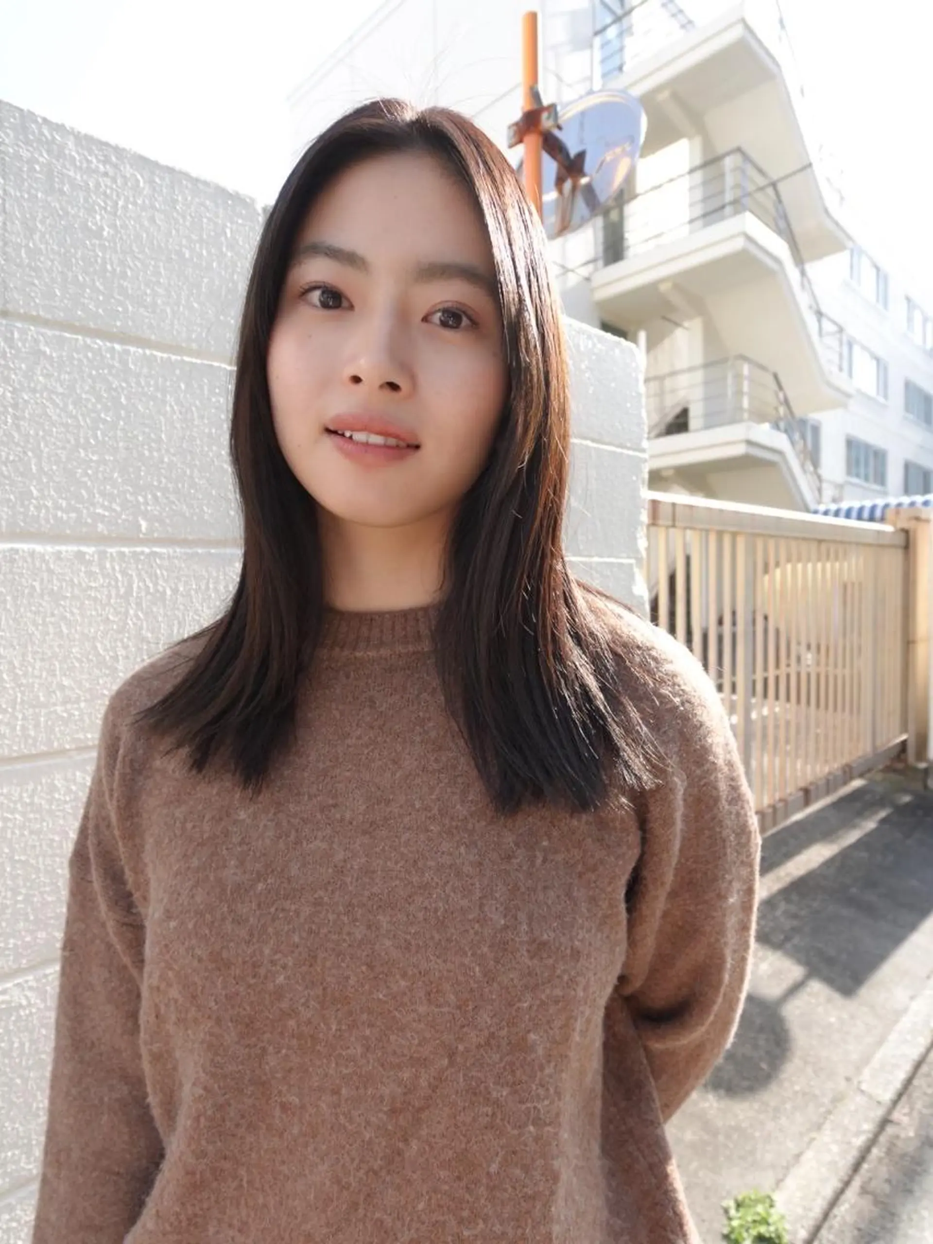 ミディアム カラー パーマ ショートボブ ミディアムパーマ アディクシーカラー ブリーチ ケアブリーチ カット ヘアカラー CEINE【セーヌ】 三軒茶屋のヘアスタイル