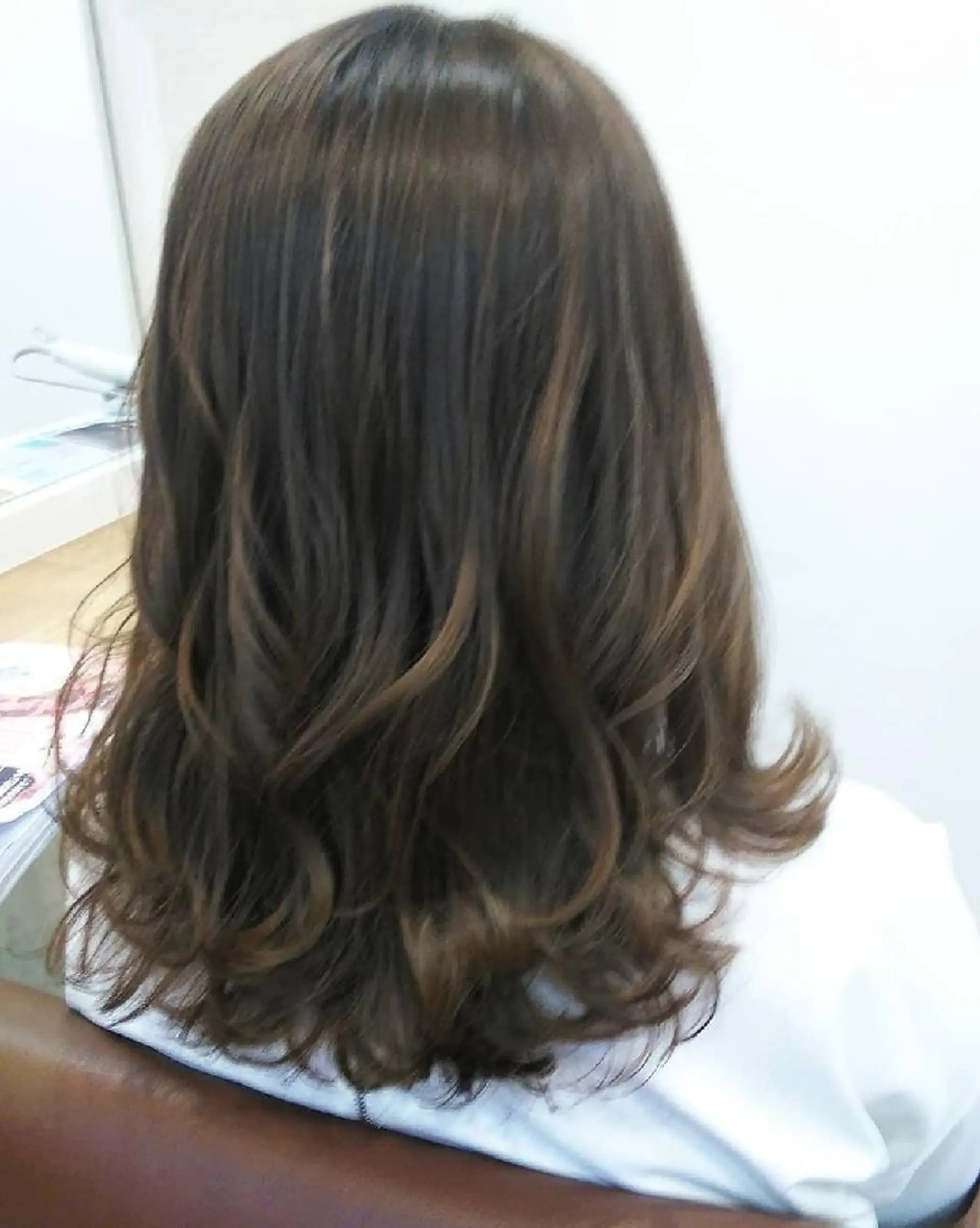 セミロング カラー パーマ ヘアアレンジ メンズ キッズ ネイル マツエク・マツパ メンズハイライト アディクシーカラー アッシュ アッシュグレー アッシュグレージュ MEGUMI megumiのヘアスタイル